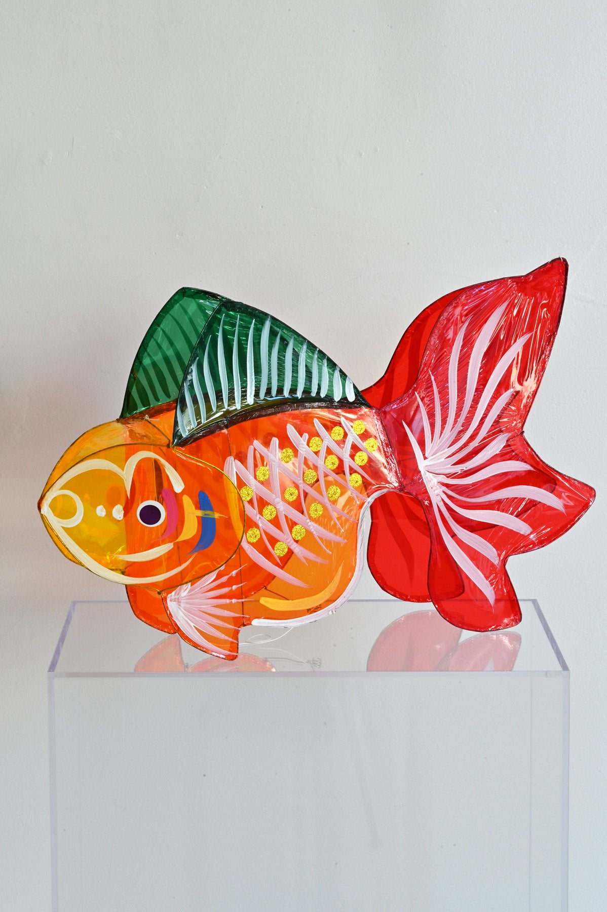 Large Goldfish Lantern at Abacus Row Handmade Jewelry