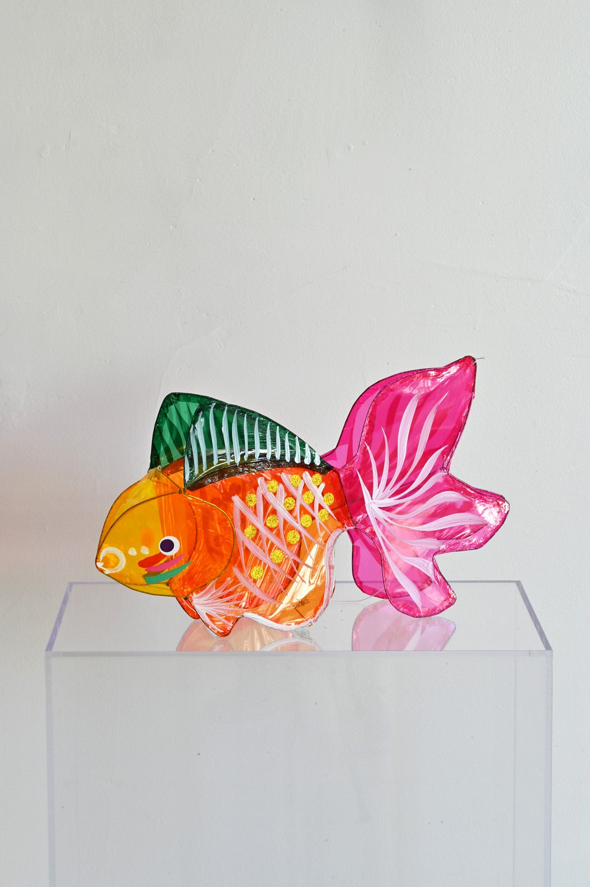 Medium Goldfish Lantern at Abacus Row Handmade Jewelry