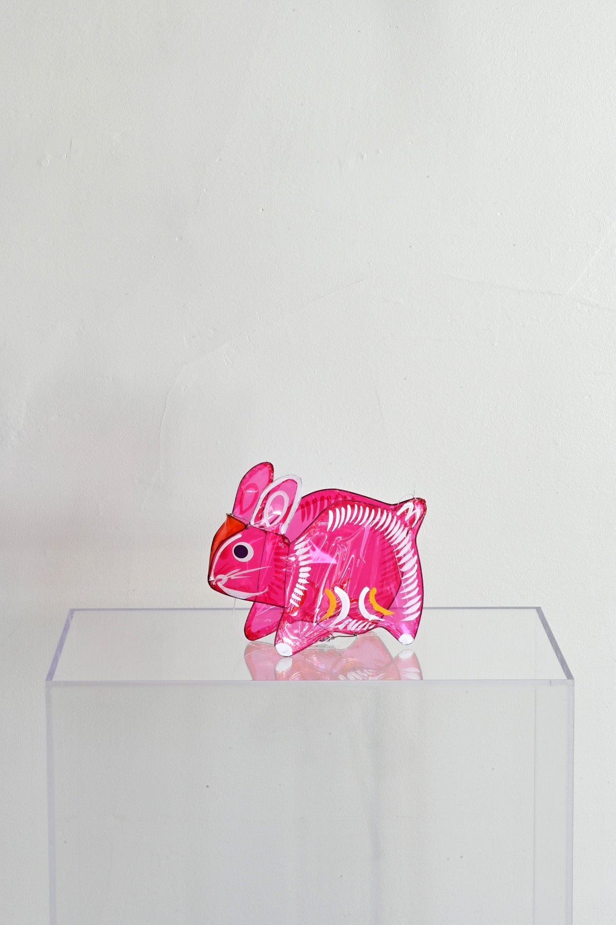 Pink Mini Rabbit Lantern at Abacus Row Handmade Jewelry