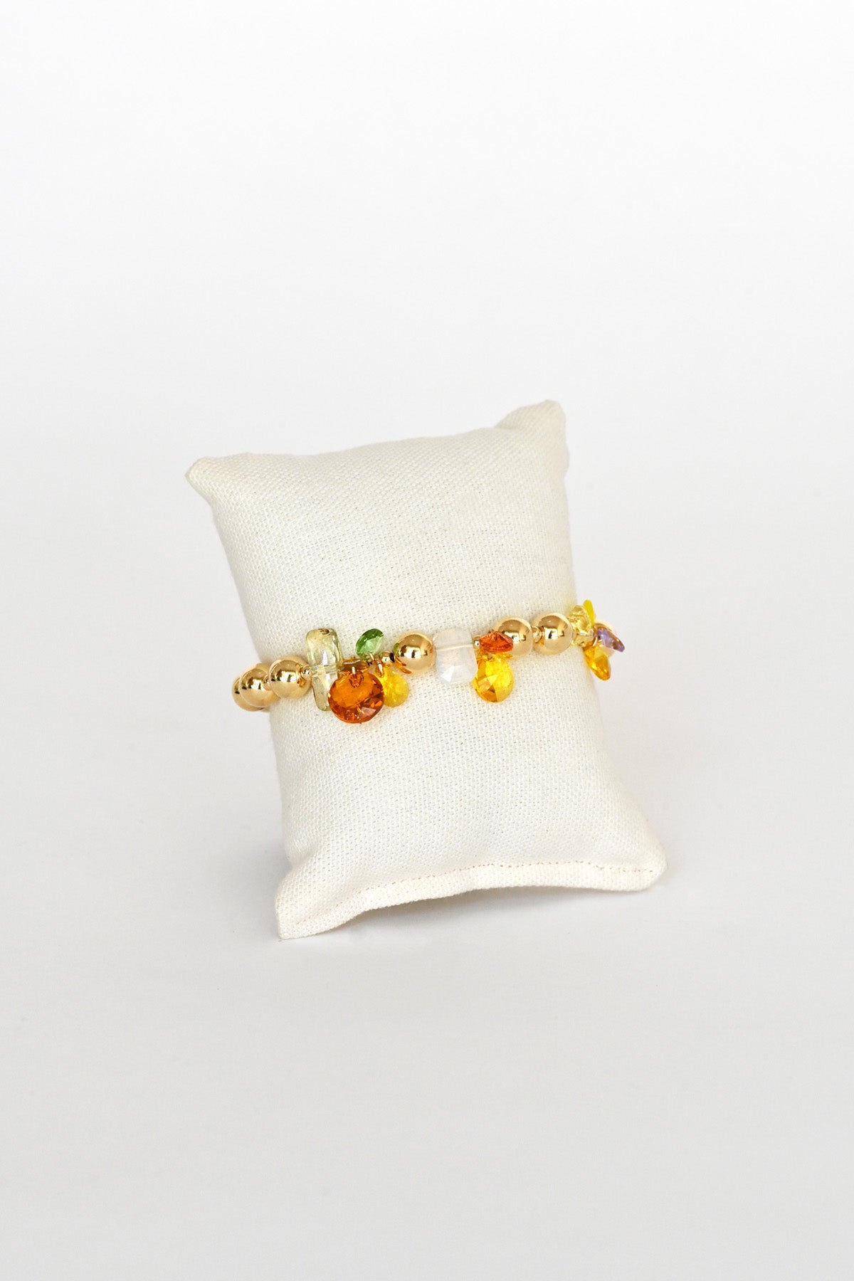 Good Fortune Moon Flower Bracelet at Abacus Row Handmade Jewelry