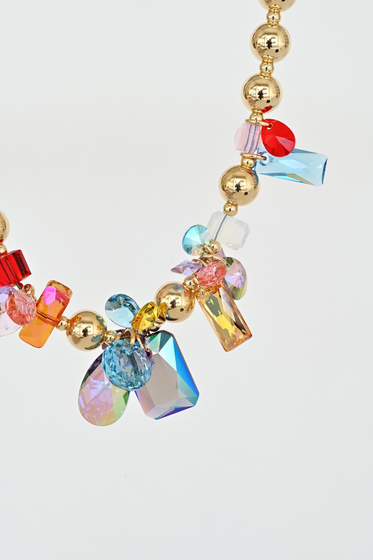 Moon Flower Necklace No.11 detail Garden Collection at Abacus Row Handmade Jewelry