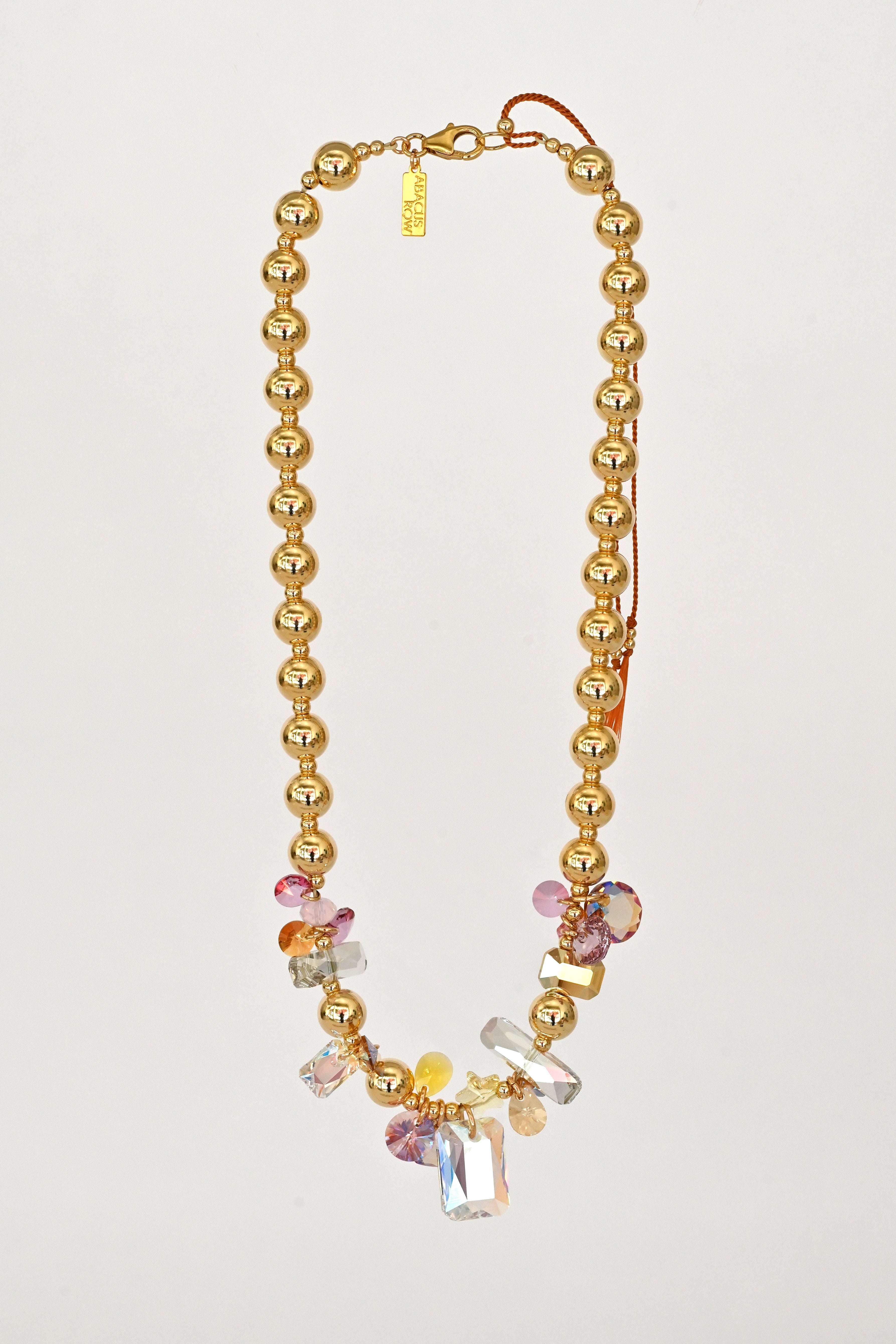 Moon Flower Necklace No.15 at Abacus Row Handmade Jewelry