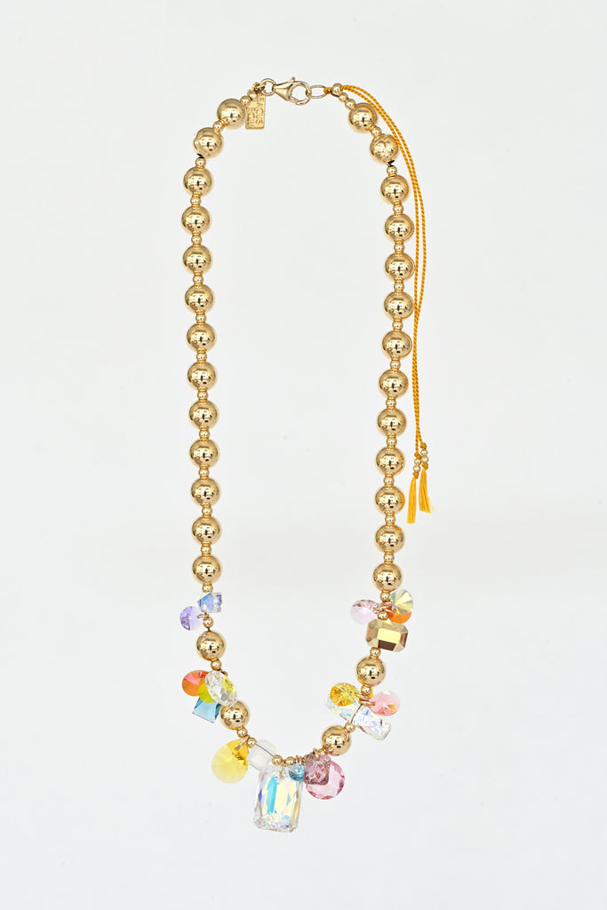 Moon Flower Necklace No.8 Garden Collection at Abacus Row Jewelry