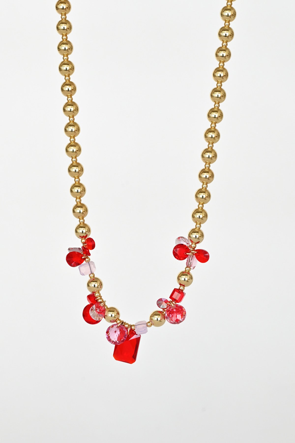Limited Edition Spring Blossoms Moon Flower Necklace at Abacus Row Jewelry