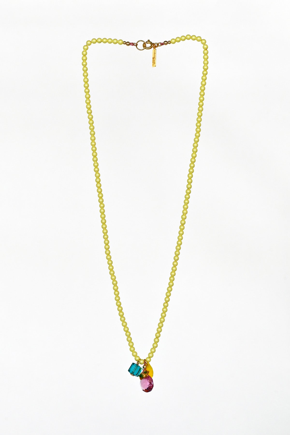 Moon Drops No1 Necklace by Abacus Row Handmade Jewelry