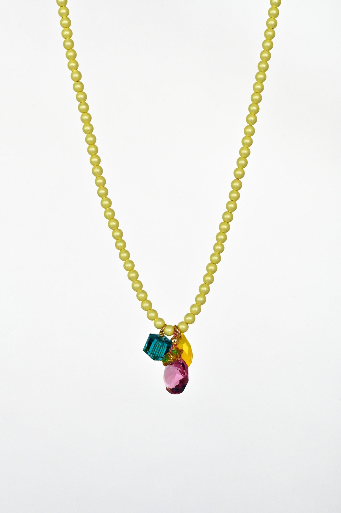 Moon Drops No1 Necklace by Abacus Row Handmade Jewelry