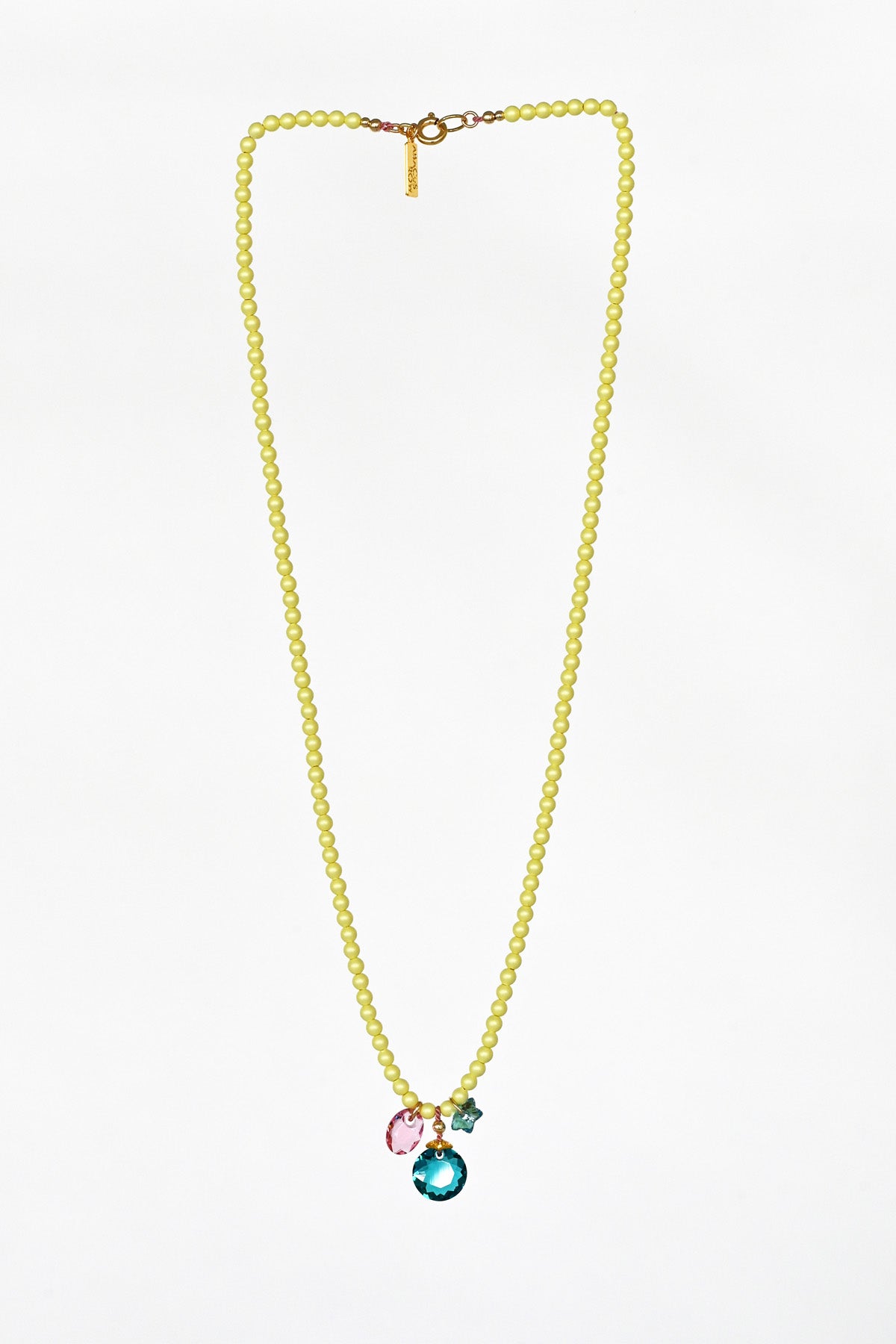 Moon Drops No2 Necklace by Abacus Row Handmade Jewelry