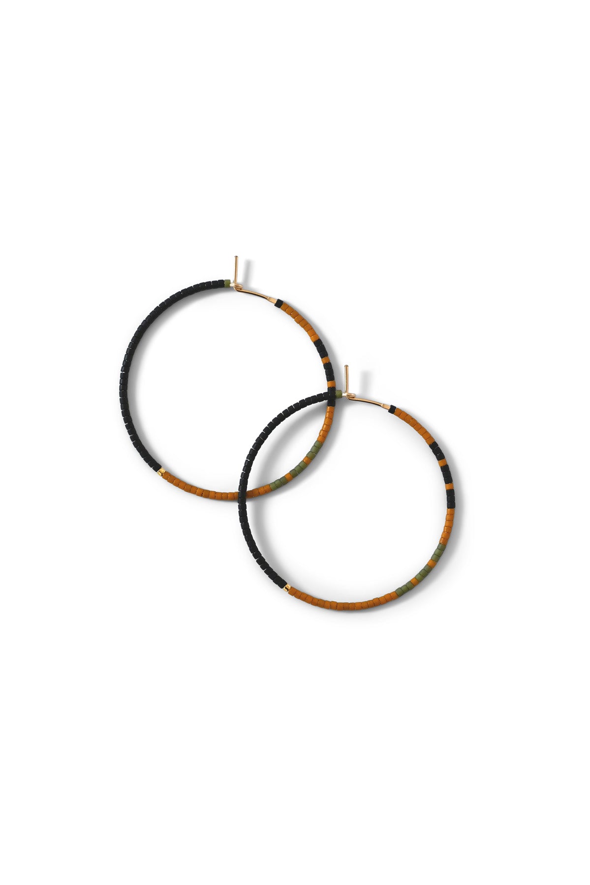 Palu Hoop Earrings in Knoll by Abacus Row Handmade Jewelry