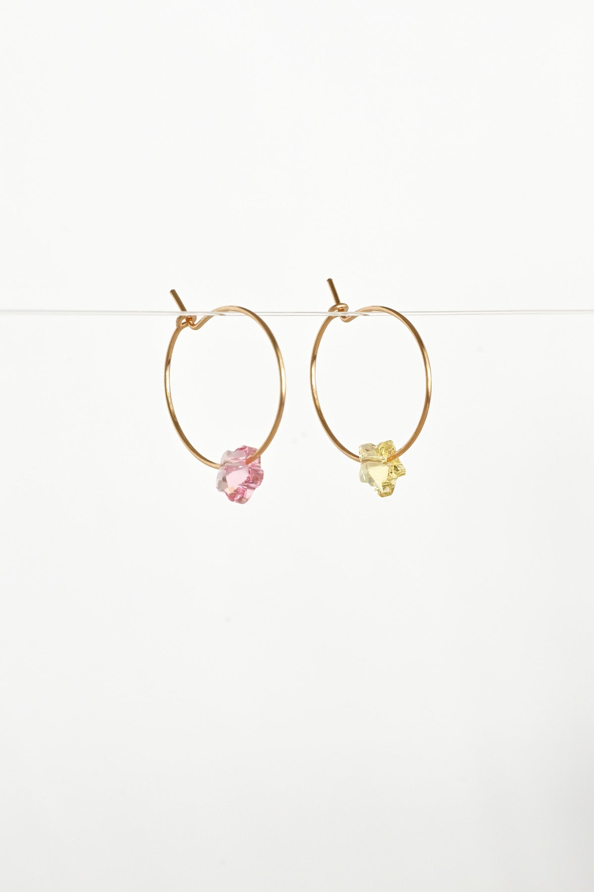 Limited Edition Peach Blossom Star Earrings at Abacus Row Jewelry