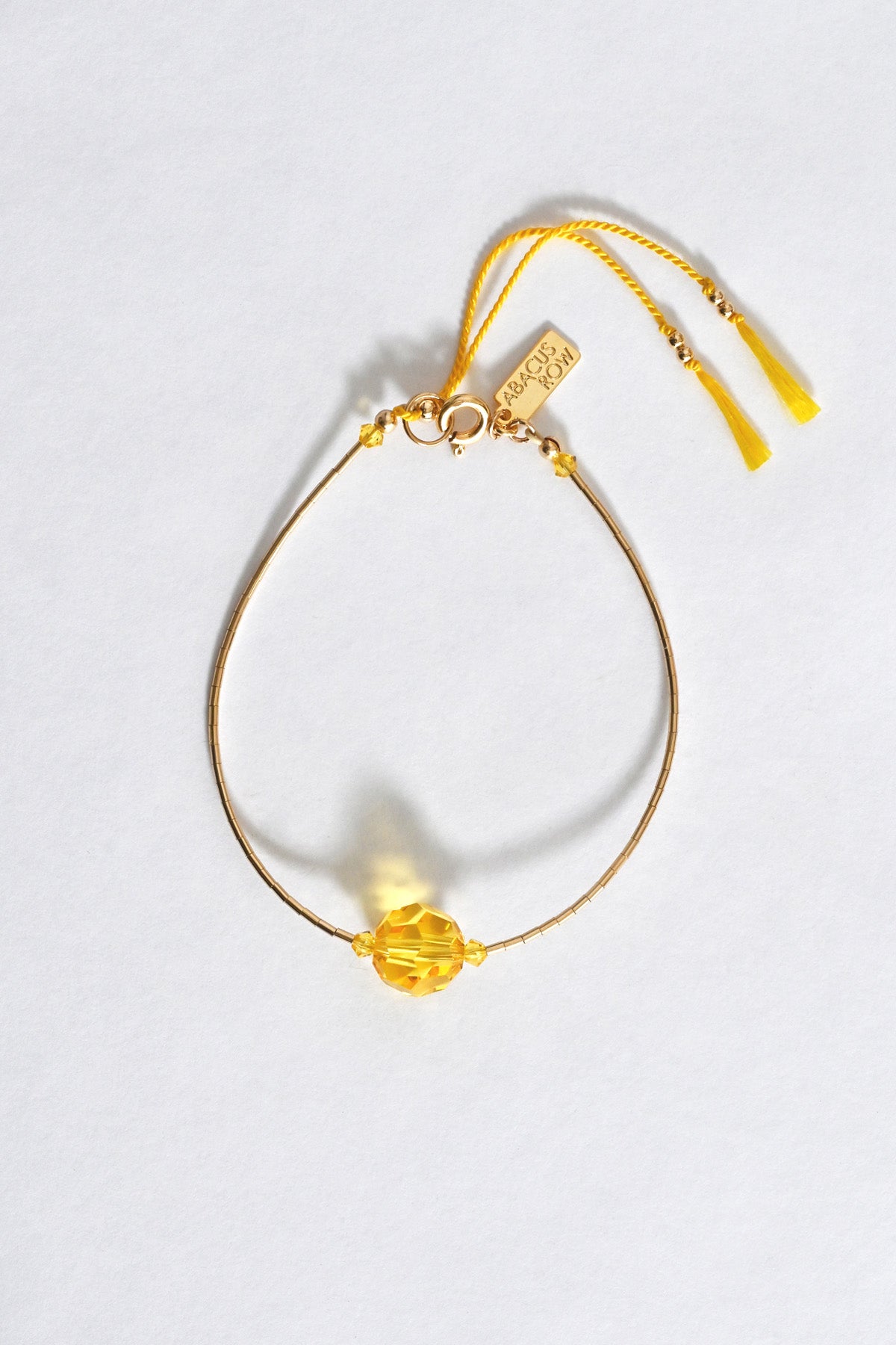 Honey Pomelo Bracelet at Abacus Row Handmade Jewelry