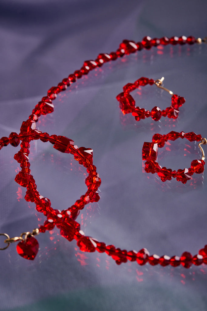 Limited Edition Ruby Crush Collection at Abacus Row Handmade Jewelry for Lunar New Year