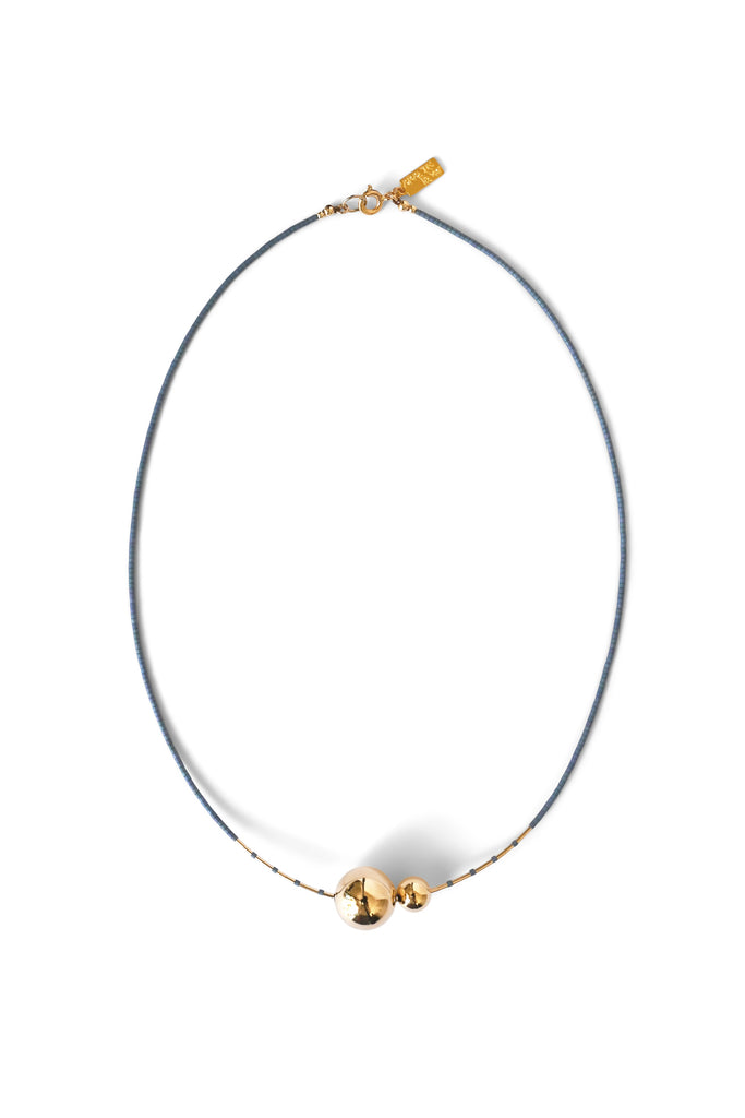 Mimas Necklace, Indigo