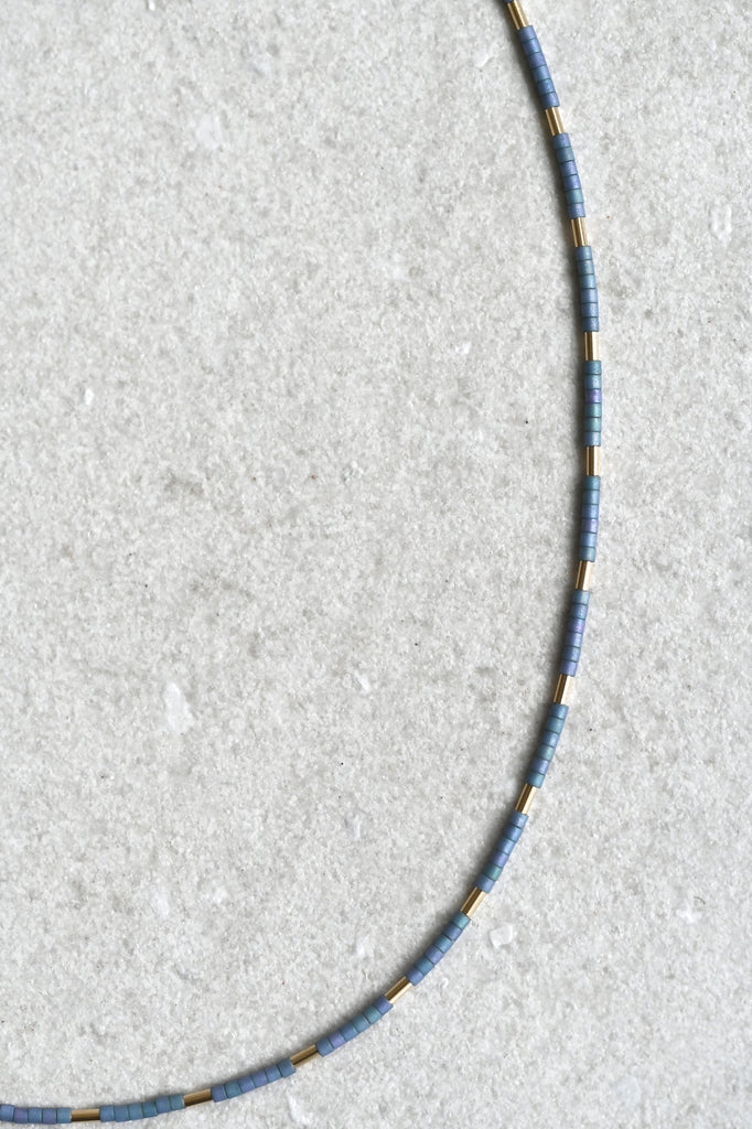 Sao Necklace, Indigo