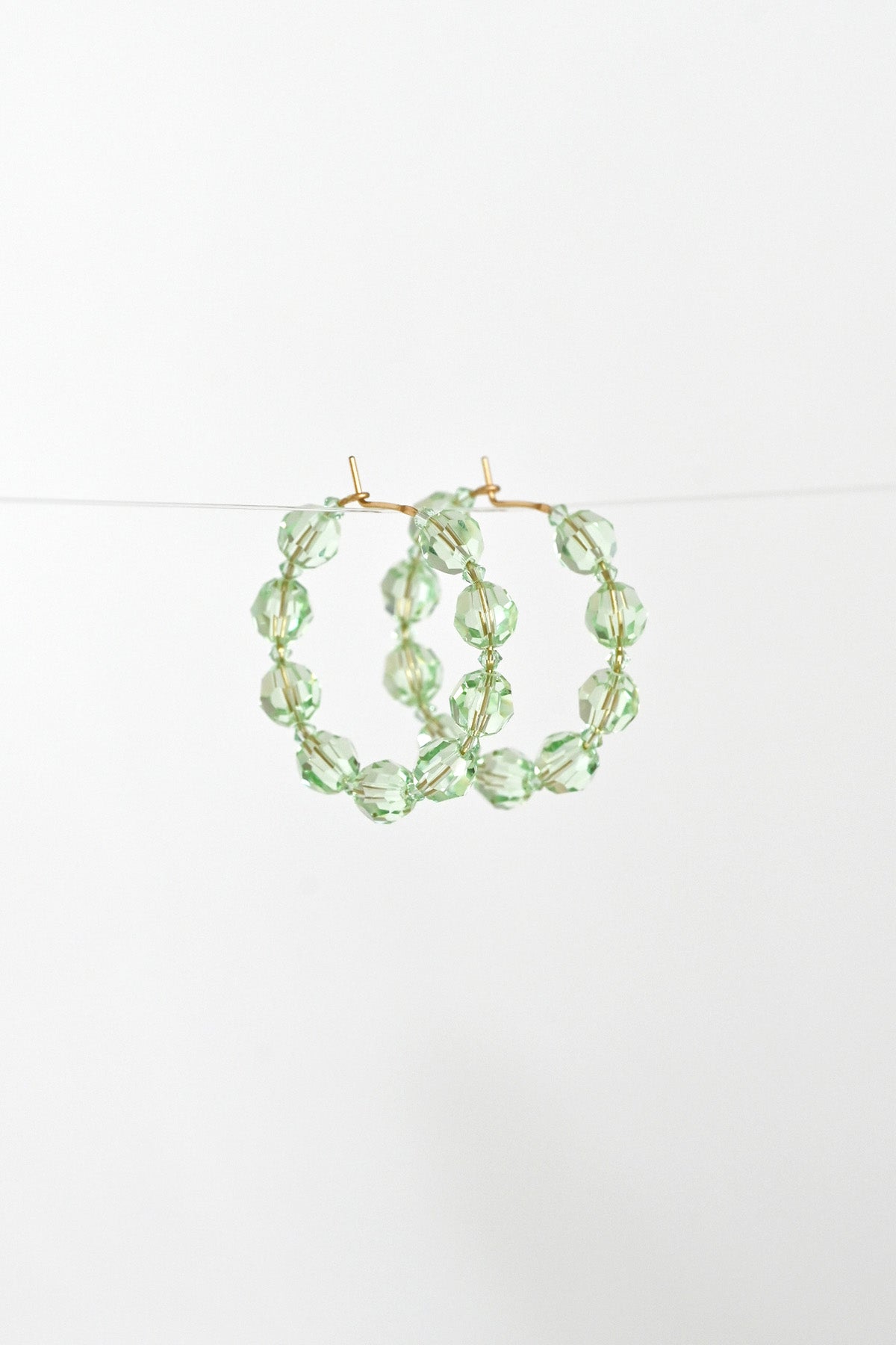 Limited Edition Snow-in-Summer Earrings at Abacus Row Handmade Jewelry