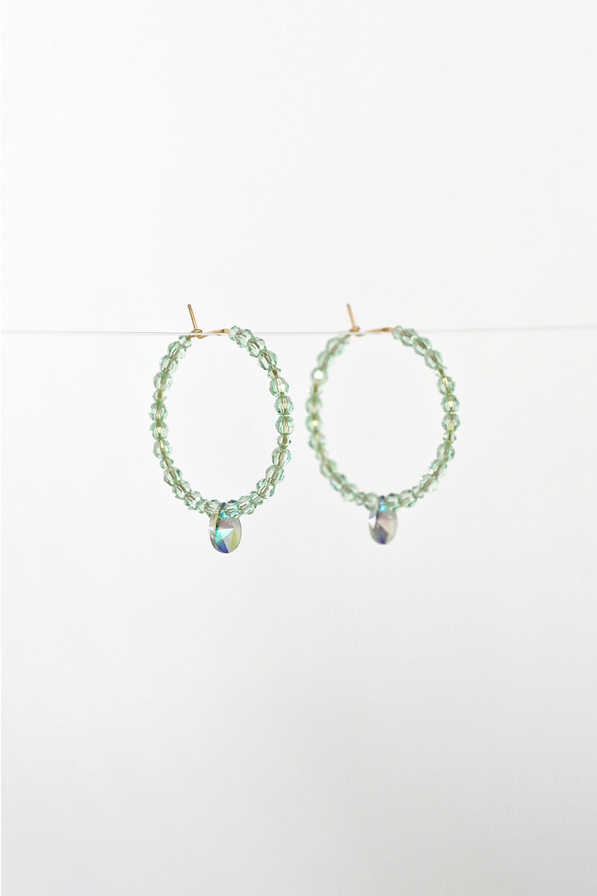 Limited Edition Moonlight Earrings at Abacus Row Handmade Jewelry