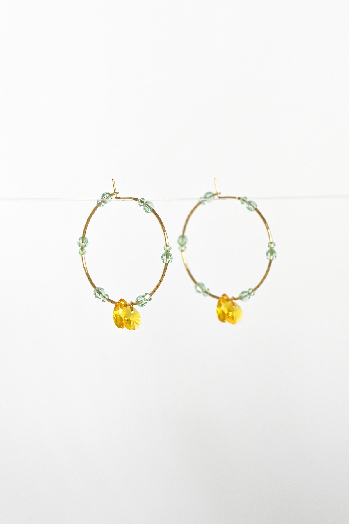 Limited Edition Sundrops Earrings at Abacus Row Handmade Jewelry