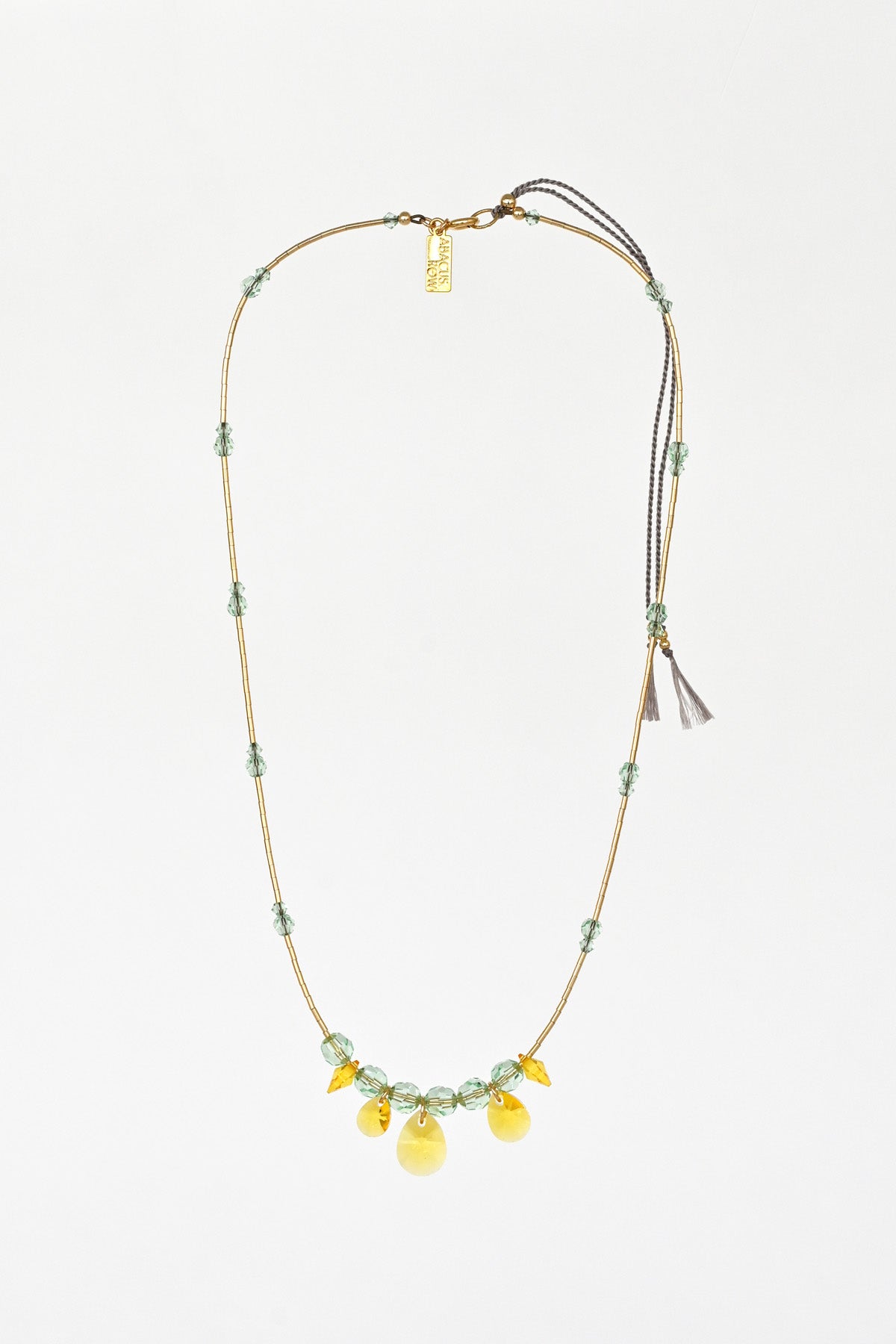 Limited Edition Sundrops Necklace at Abacus Row Handmade Jewelry