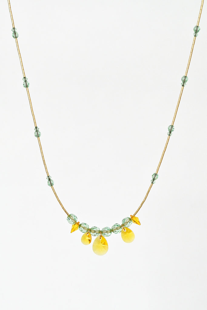 Limited Edition Sundrops Necklace at Abacus Row Handmade Jewelry