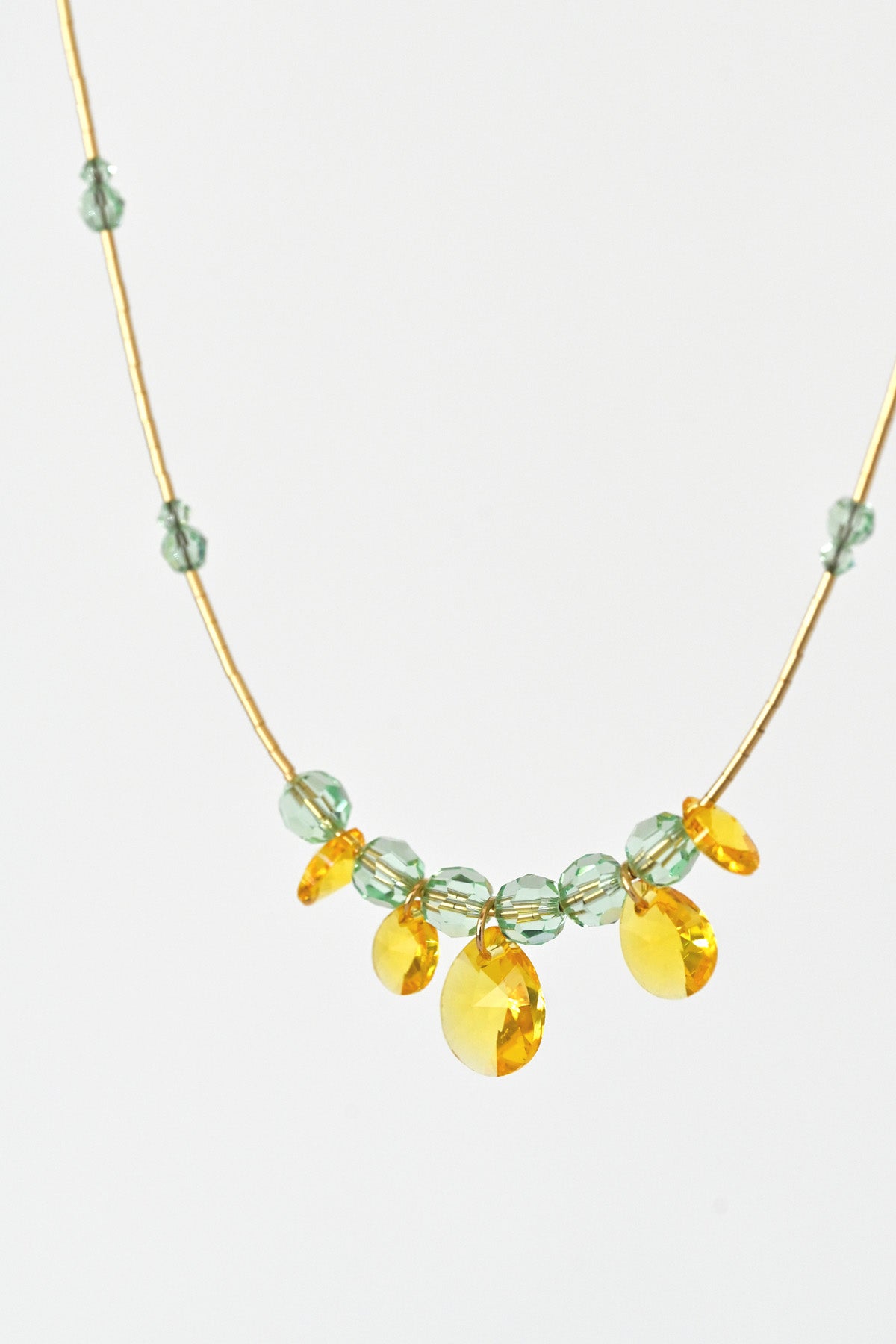 Limited Edition Sundrops Necklace at Abacus Row Handmade Jewelry