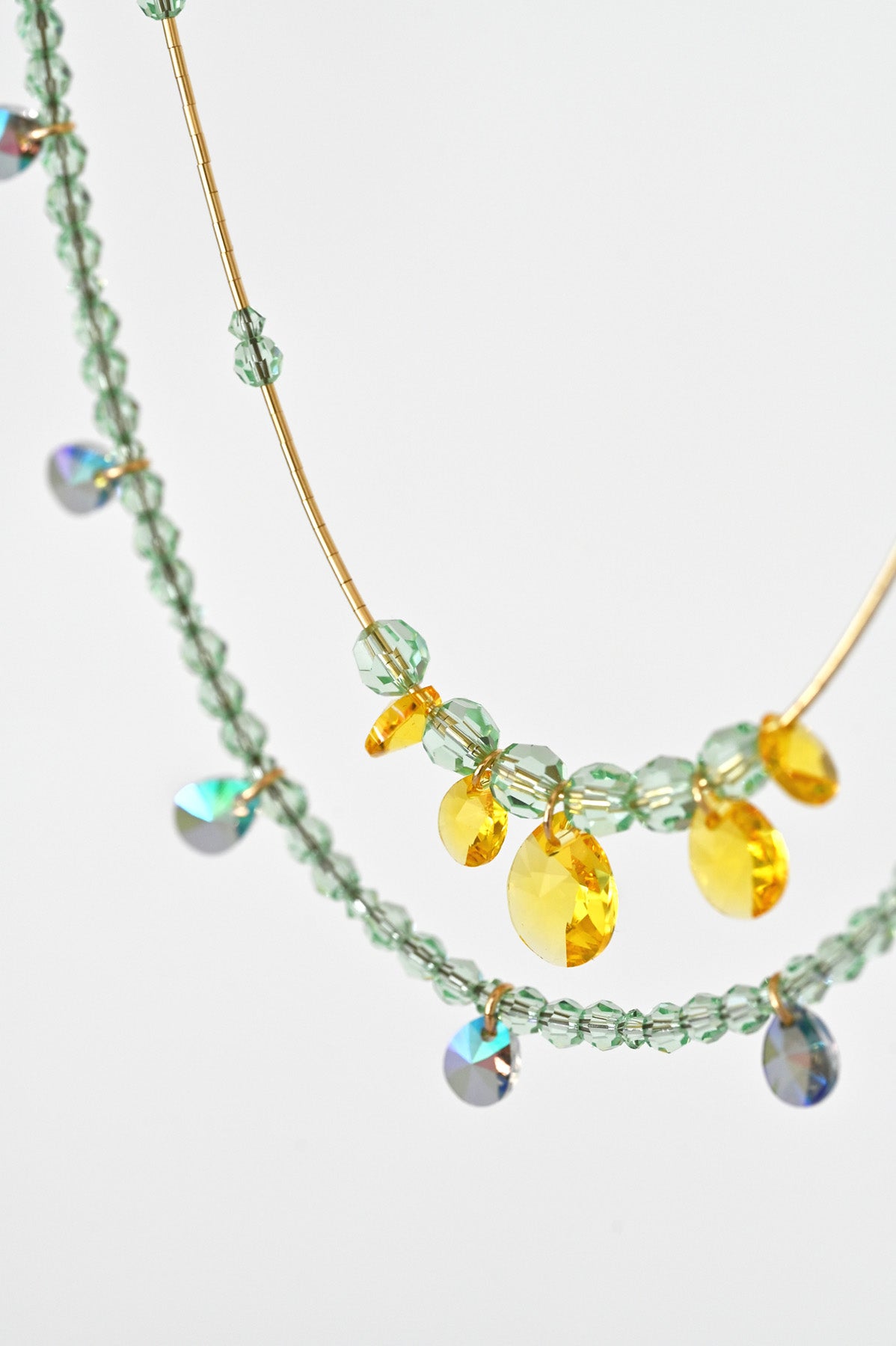 Limited Edition Sundrops Necklace at Abacus Row Handmade Jewelry