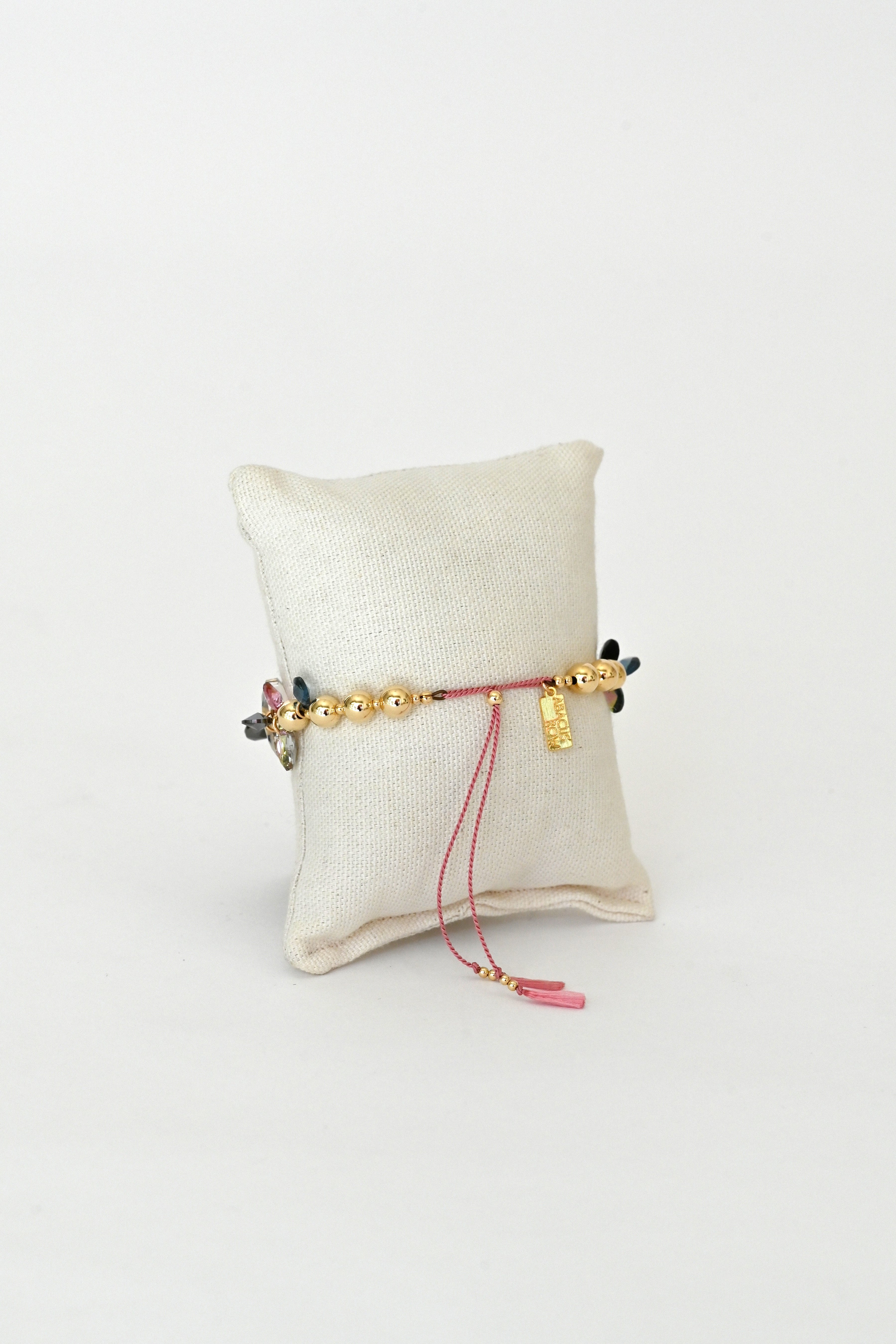 Superbloom Bracelet No.14 clasp view by Abacus Row Handmade Jewelry