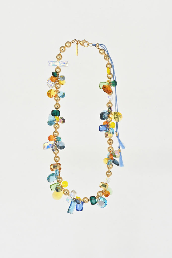 Superbloom Necklace No5 in the Garden Collection at Abacus Row Jewelry