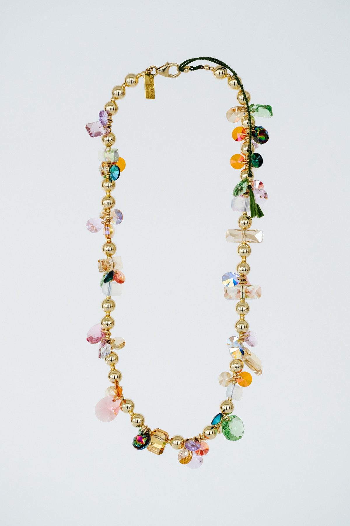 Garden Collection Superbloom Necklace No7 by Abacus Row Handmade Jewelry