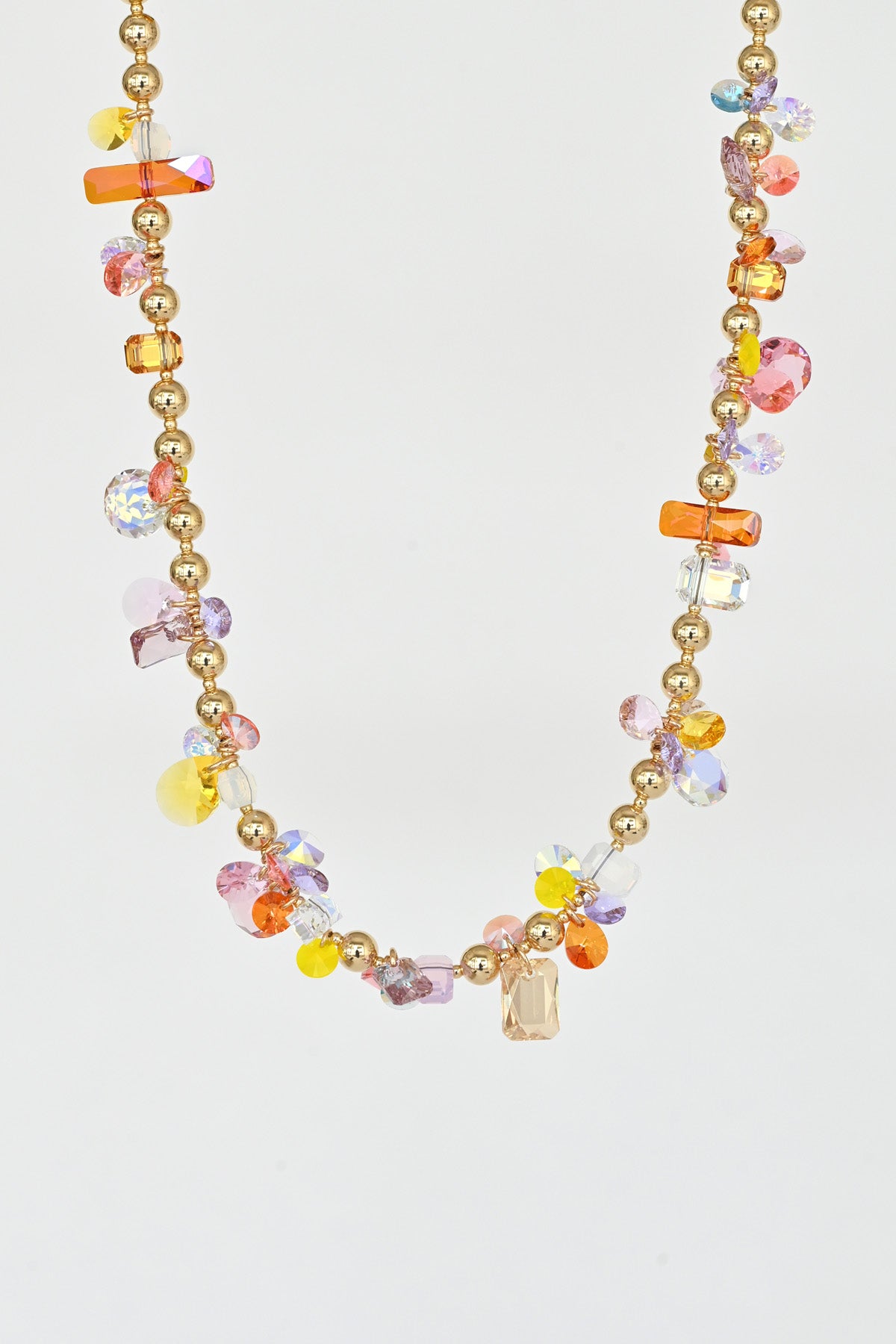 Superbloom Necklace No8 in the Garden Collection at Abacus Row Jewelry