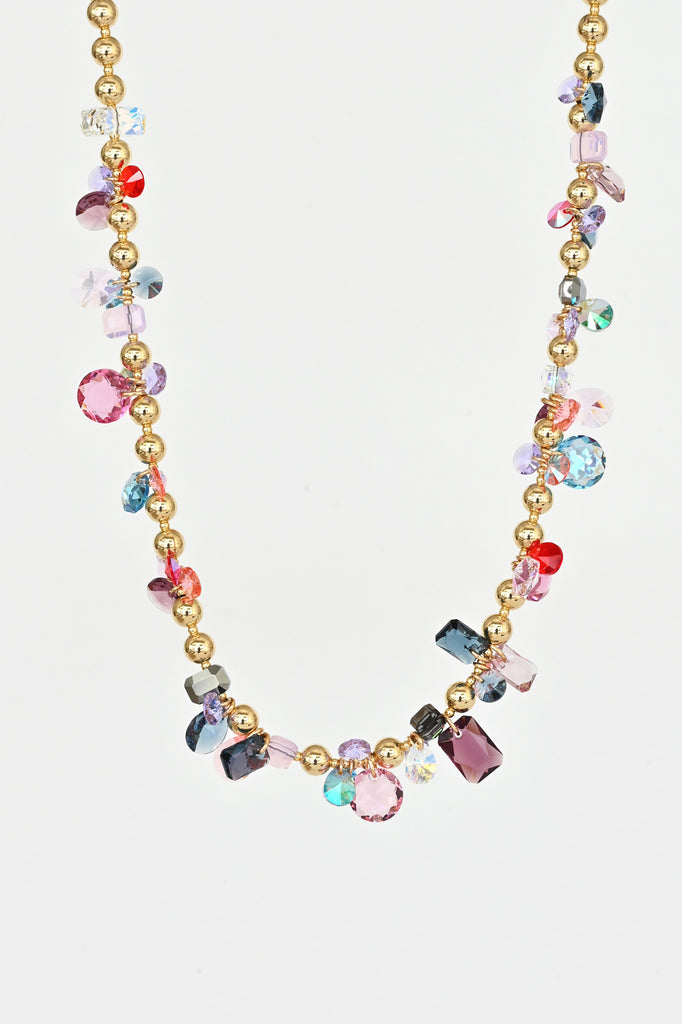Superbloom Necklace No9 in the Garden Collection at Abacus Row Jewelry