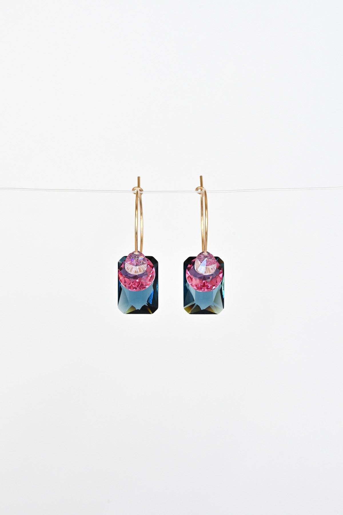Sweet Pea Earrings No21 in the Garden Collection at Abacus Row Jewelry