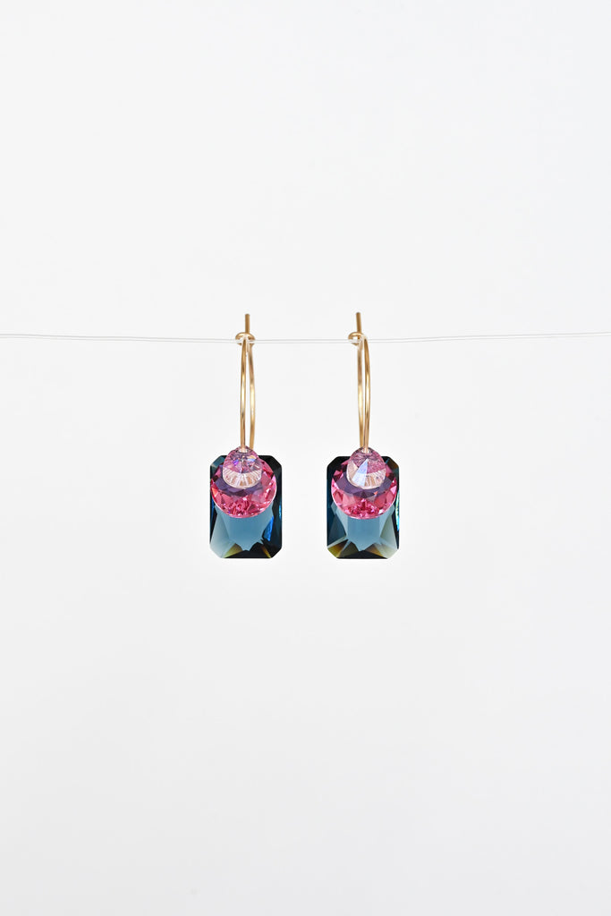 Sweet Pea Earrings No21 in the Garden Collection at Abacus Row Jewelry