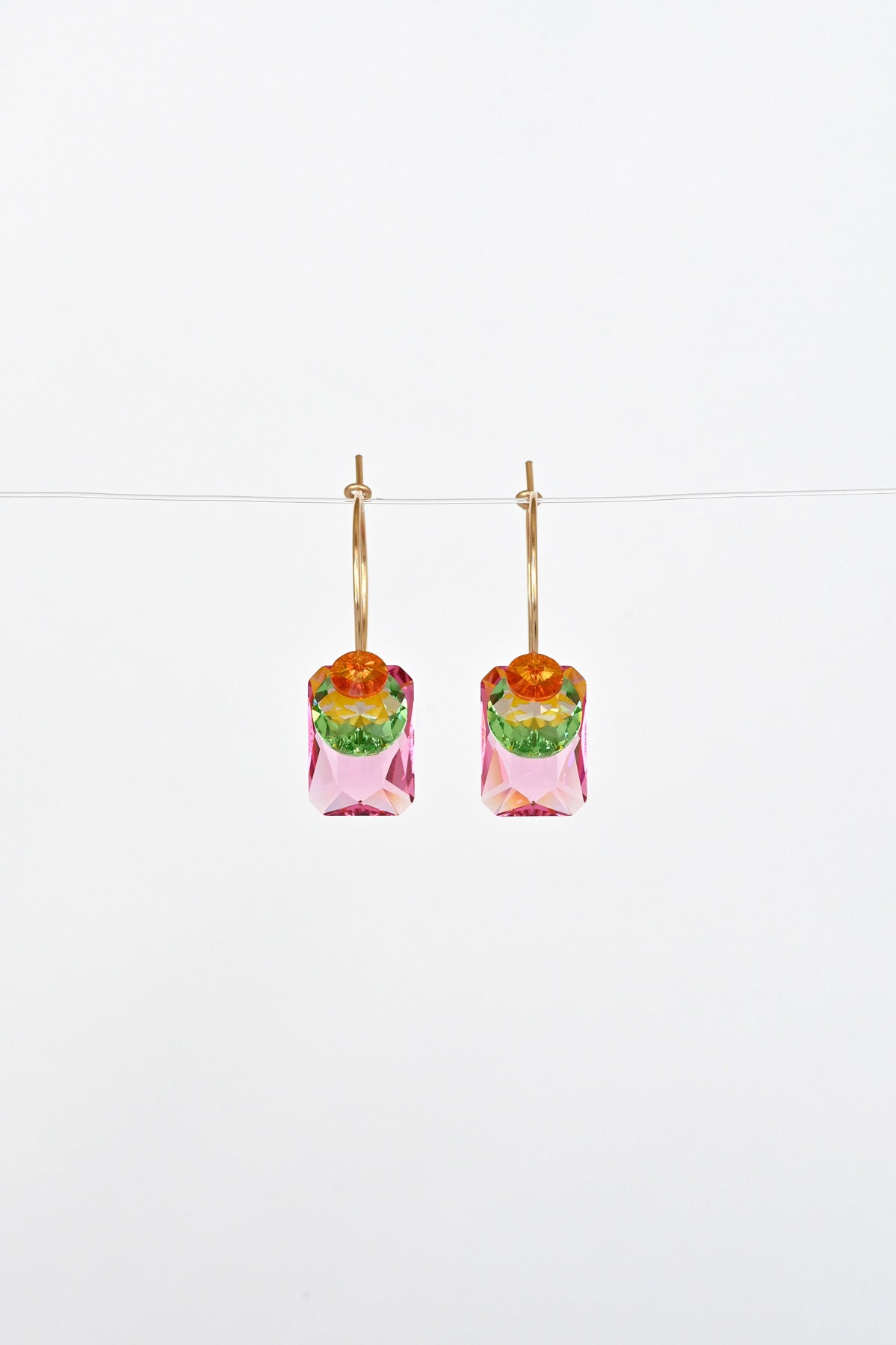 Sweet Pea Earrings No22 in the Garden Collection at Abacus Row Jewelry