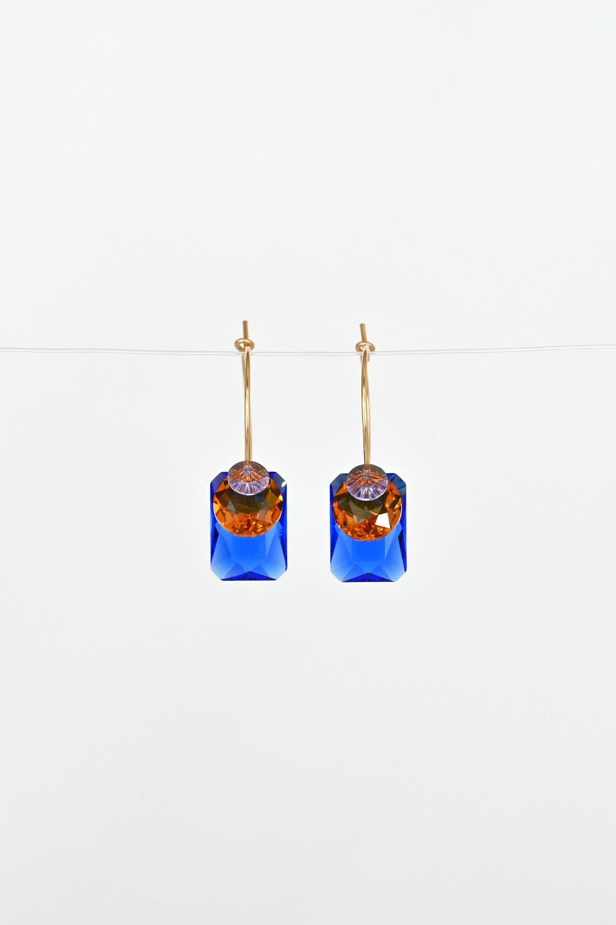Sweet Pea Earrings No23 in the Garden Collection at Abacus Row Jewelry
