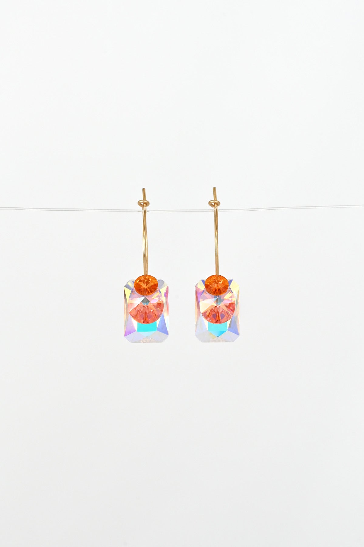 Sweet Pea Earrings No24 in the Garden Collection at Abacus Row Jewelry