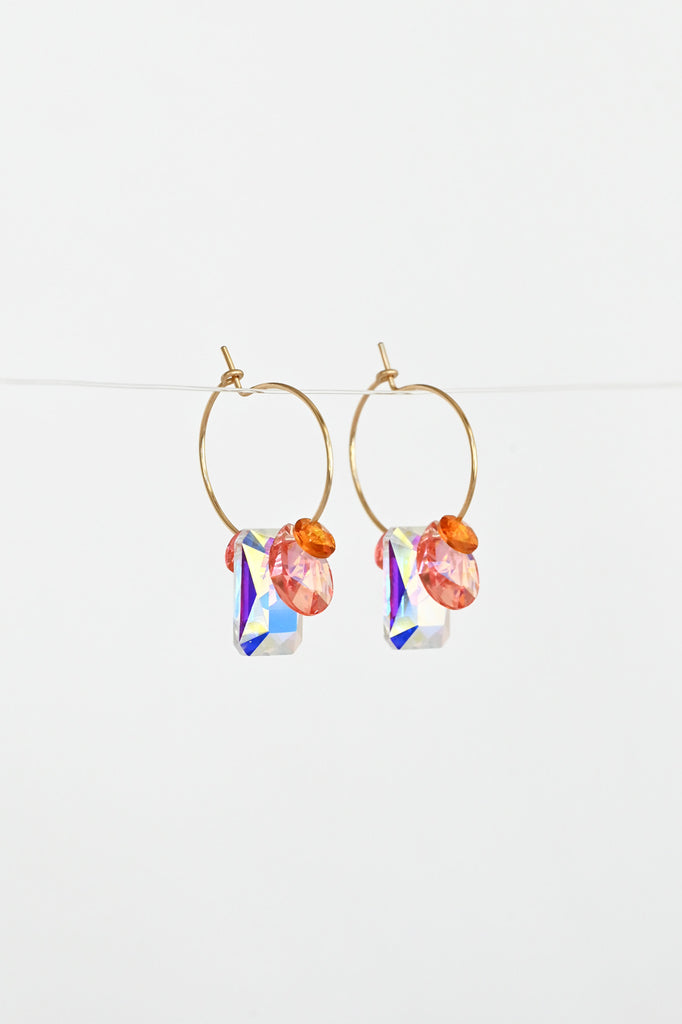 Sweet Pea Earrings No24 in the Garden Collection at Abacus Row Jewelry