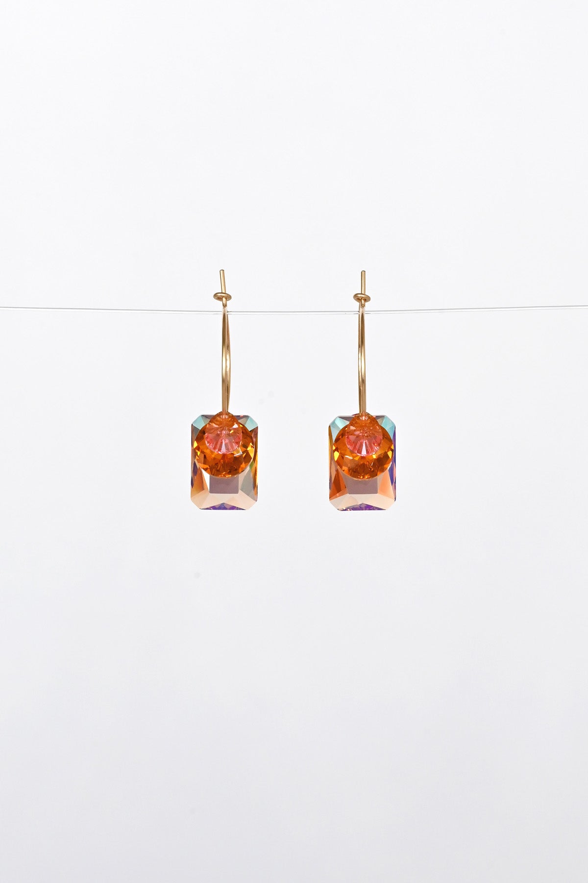 Limited Edition Wood Lai See Earrings at Abacus Row Handmade Jewelry