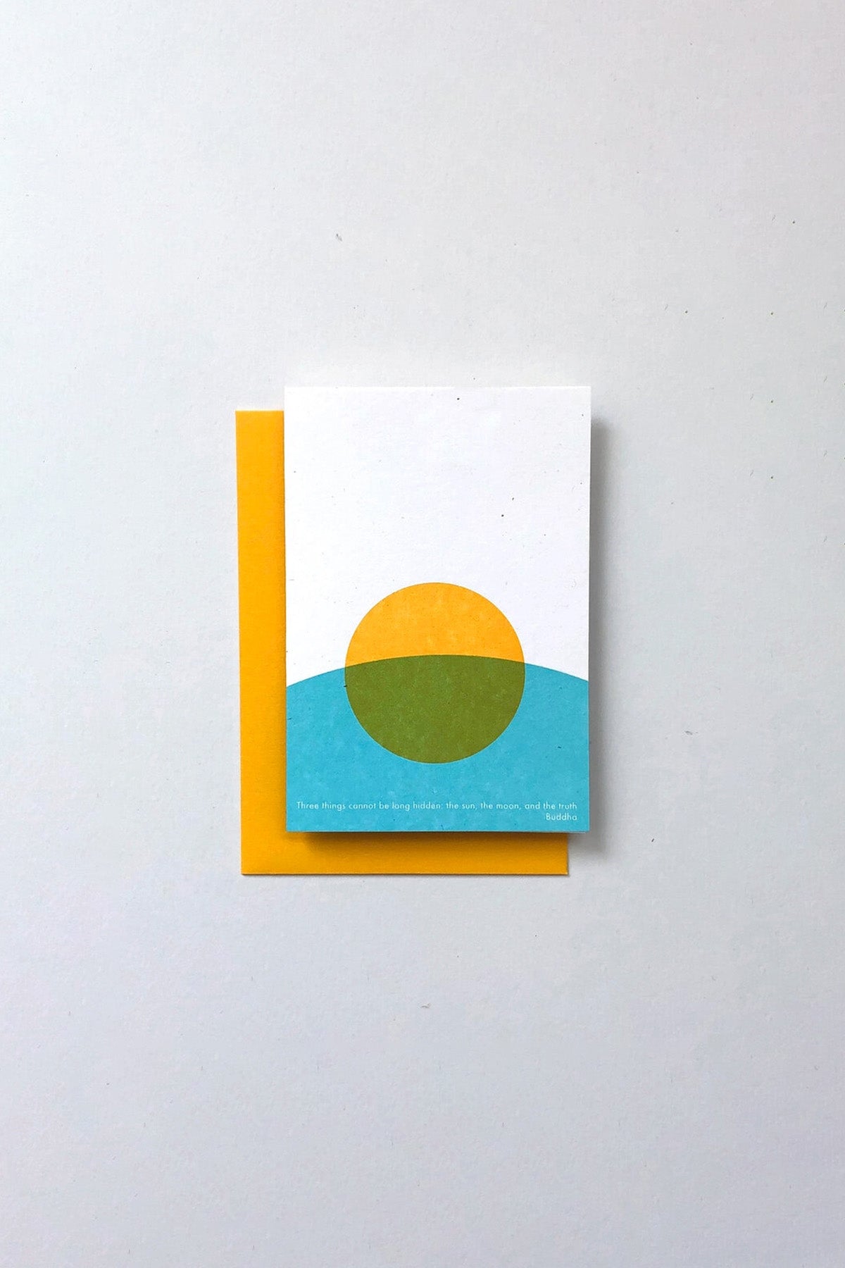 Here Comes the Sun, Moon & Truth Card by Aesthetic Union at Abacus Row