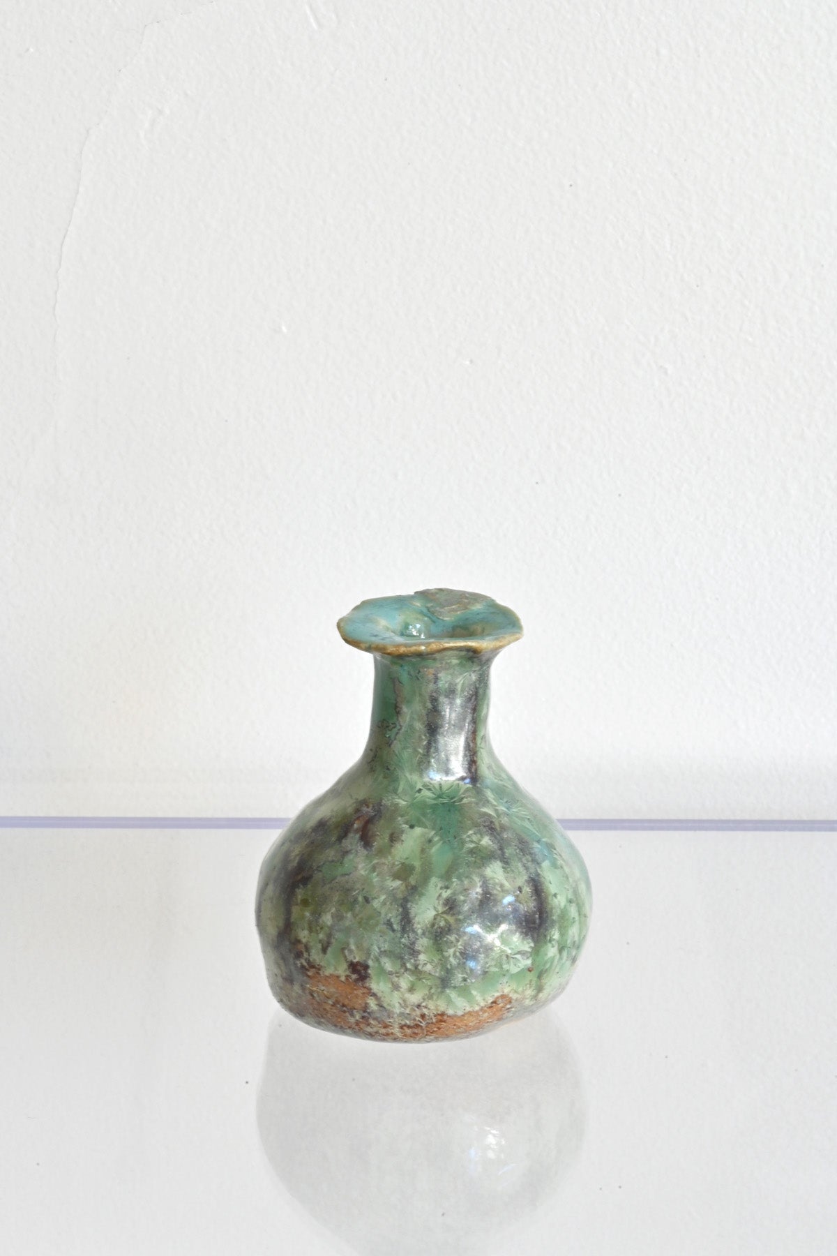 Jade Crystalline Bud Vase by Ahn Lee at Abacus Row Jewelry