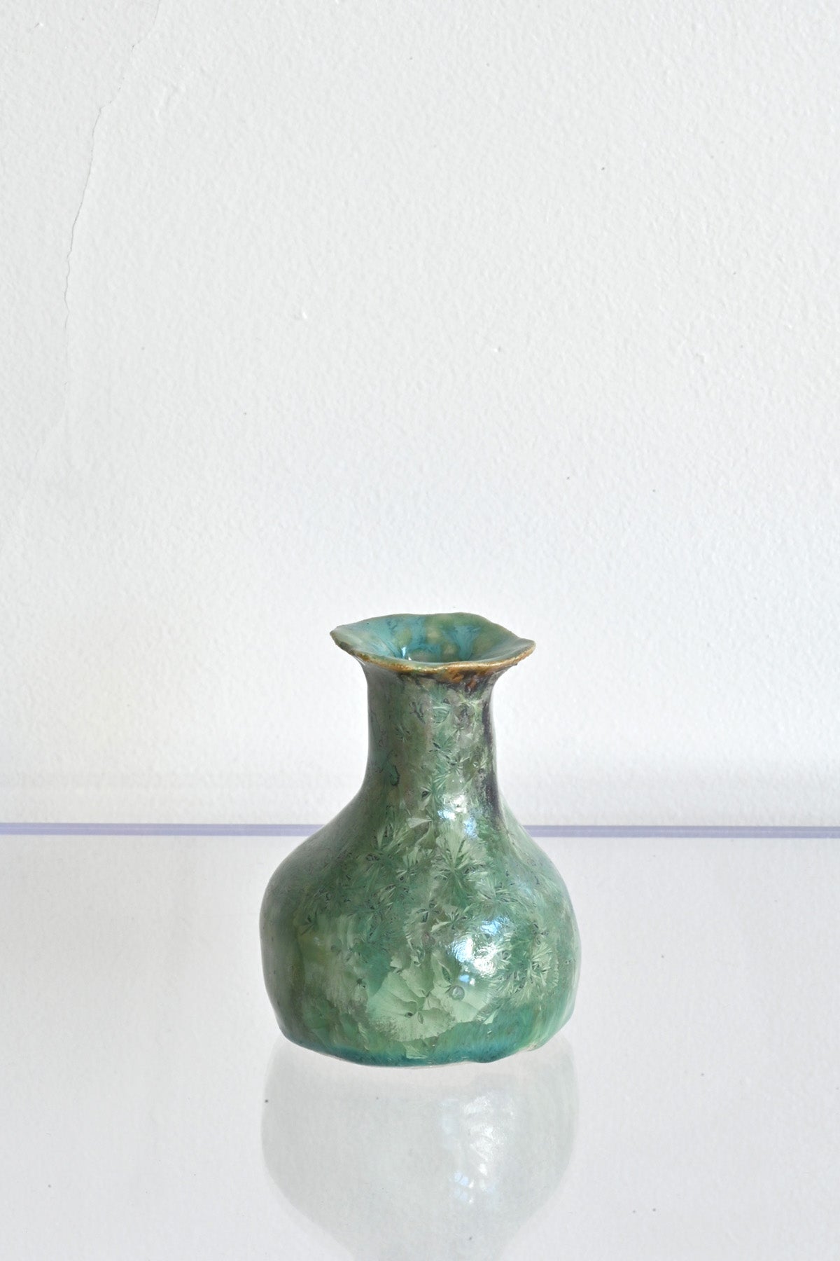 Jade Crystalline Bud Vase by Ahn Lee at Abacus Row Jewelry