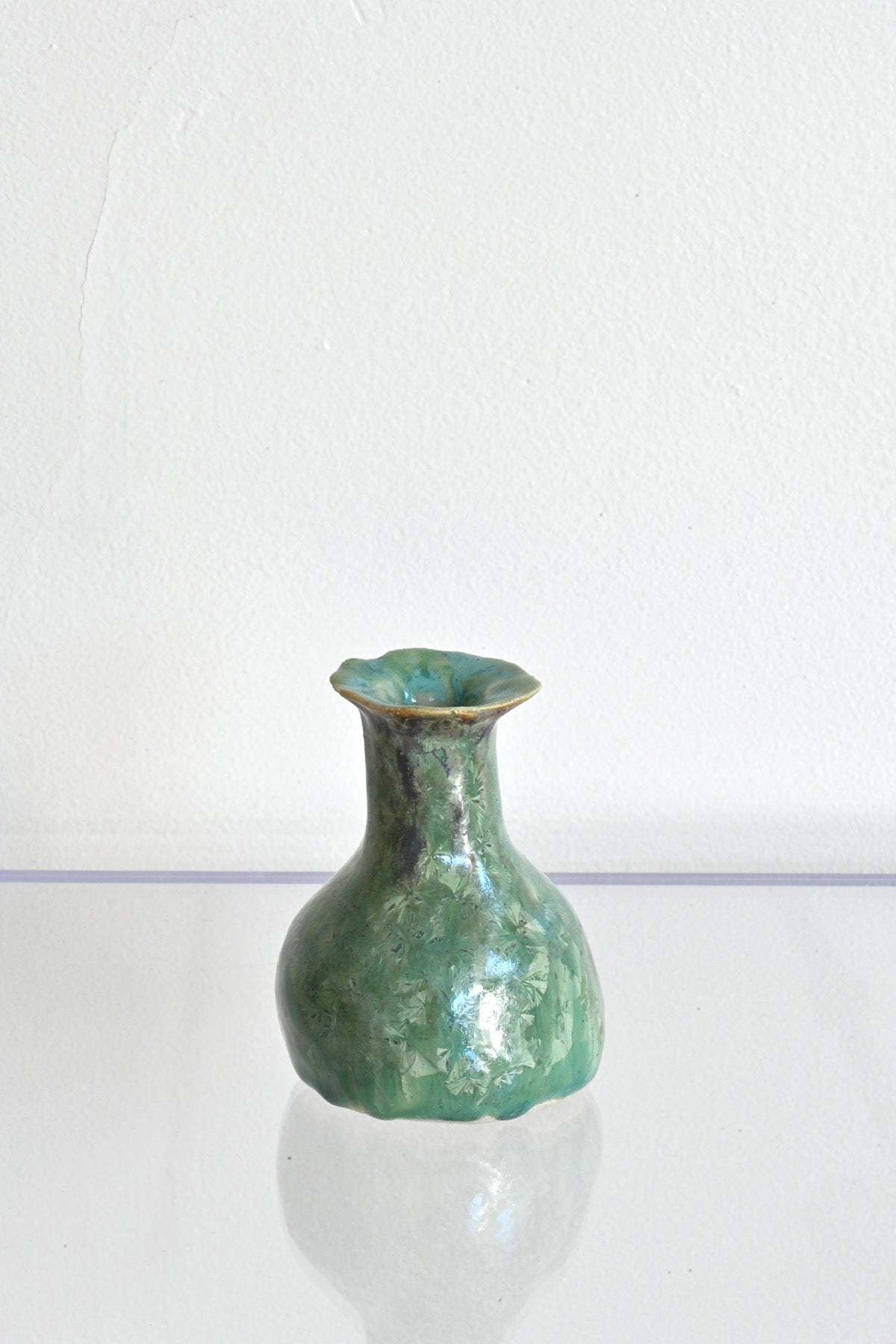 Jade Crystalline Bud Vase by Ahn Lee at Abacus Row Jewelry