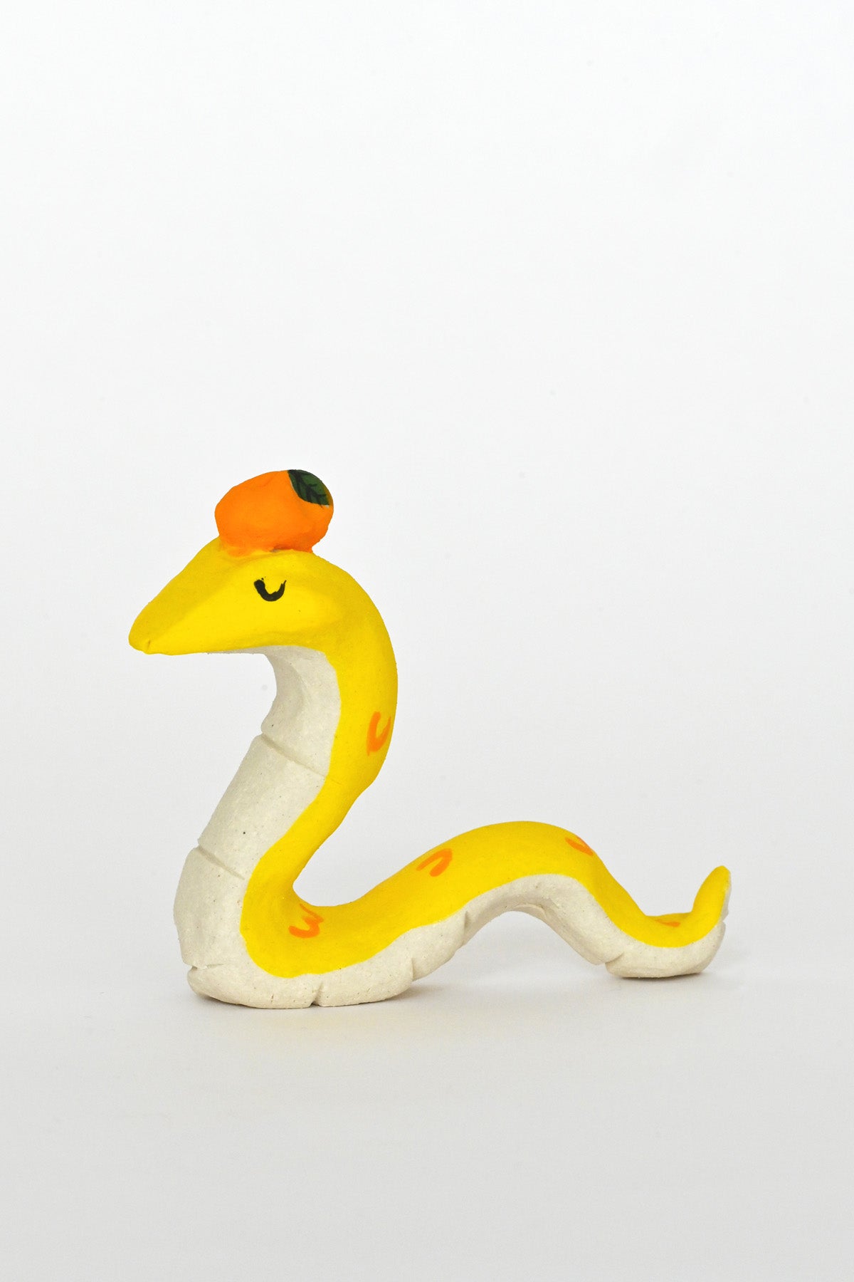 Snake with Mandarin by Alyson Iwamoto at Abacus Row Handmade Jewelry