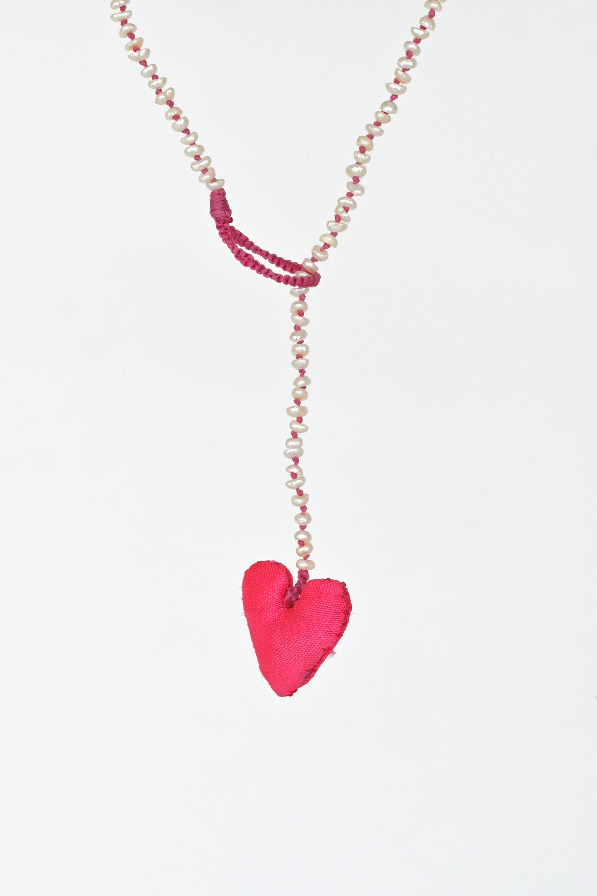 One of a kind Venetian Heart Necklace by Antomoon at Abacus Row Handmade Jewelry