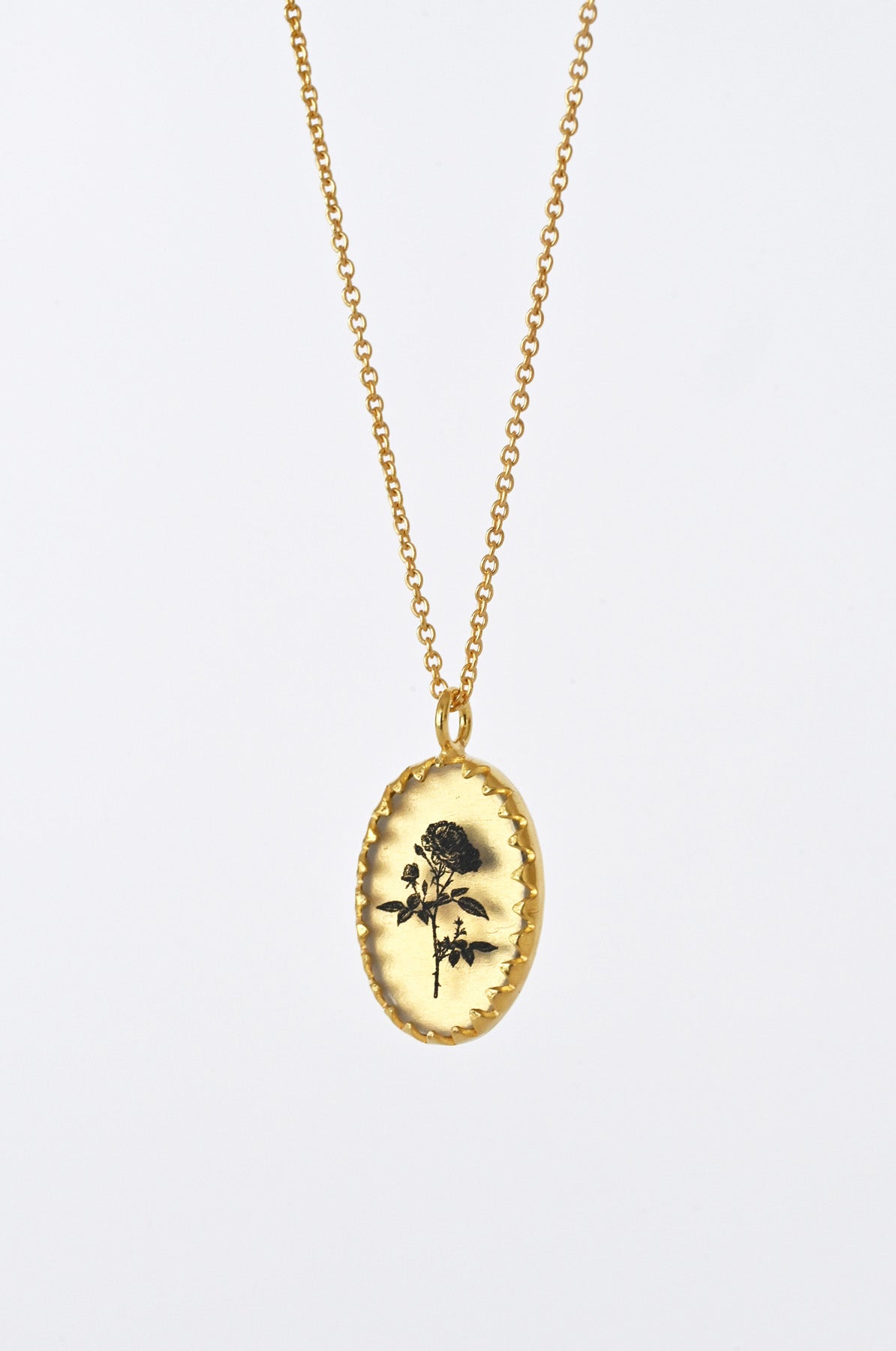Rose Victoria Necklace by Anzu at Abacus Row Handmade Jewelry