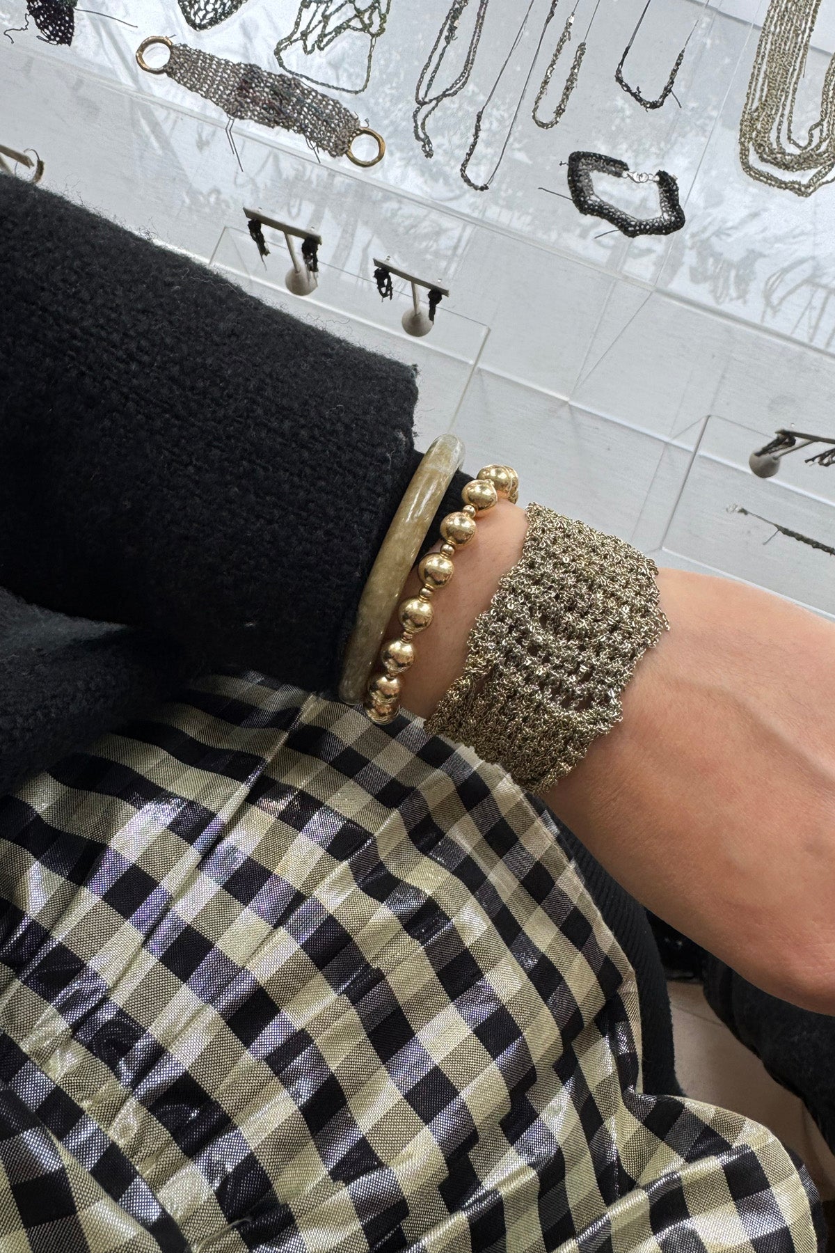 On Wrist The Buxom Bracelet by Arielle de Pinto at Abacus Row