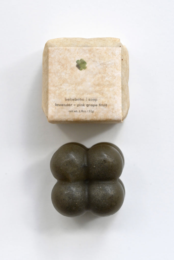Bebeboba Soap - Lavender + Pink Grapefruit