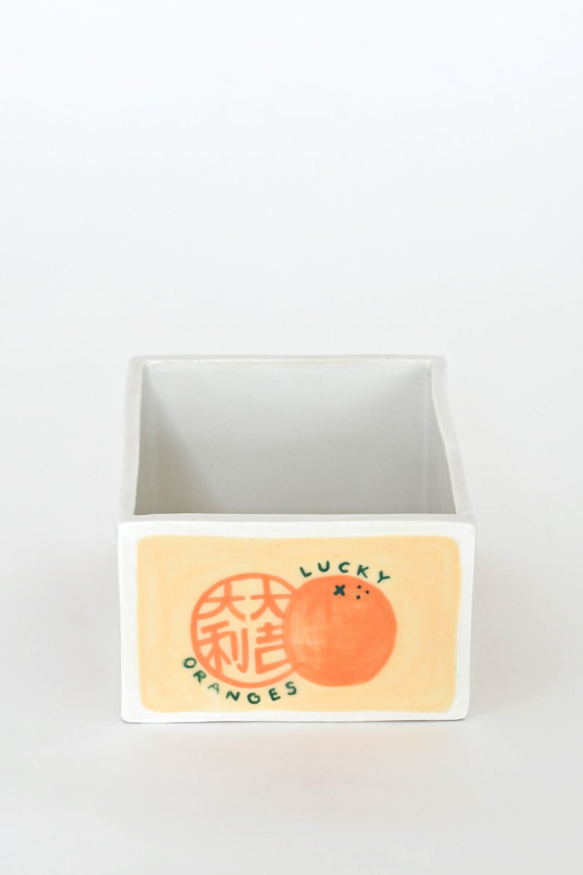Good Fortune Orange Trinket Box