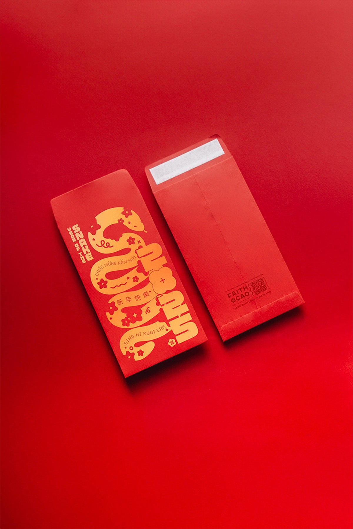 Lunar New Year Envelopes by Caoculator at Abacus Row Handmade Jewelry