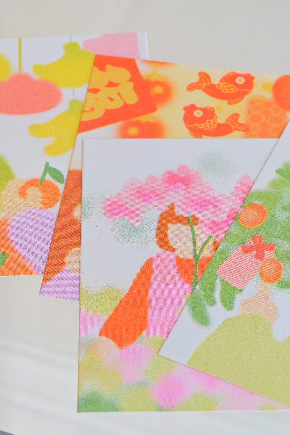 Moments of Lunar New Year Print Set 2026 by Chloe Ng at Abacus Row