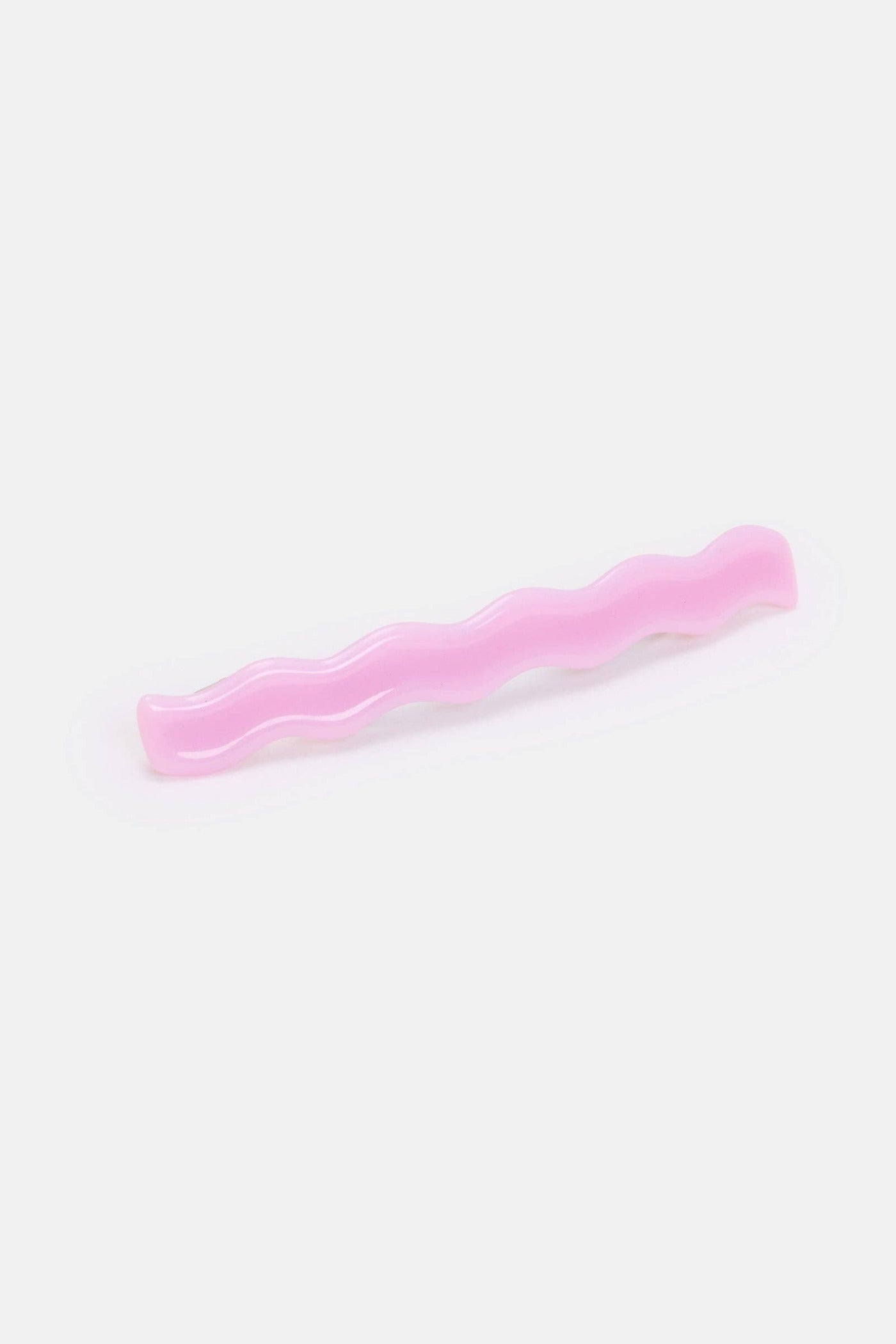 Lilac Skinny Wave Barrette by Chunks at Abacus Row Jewelry