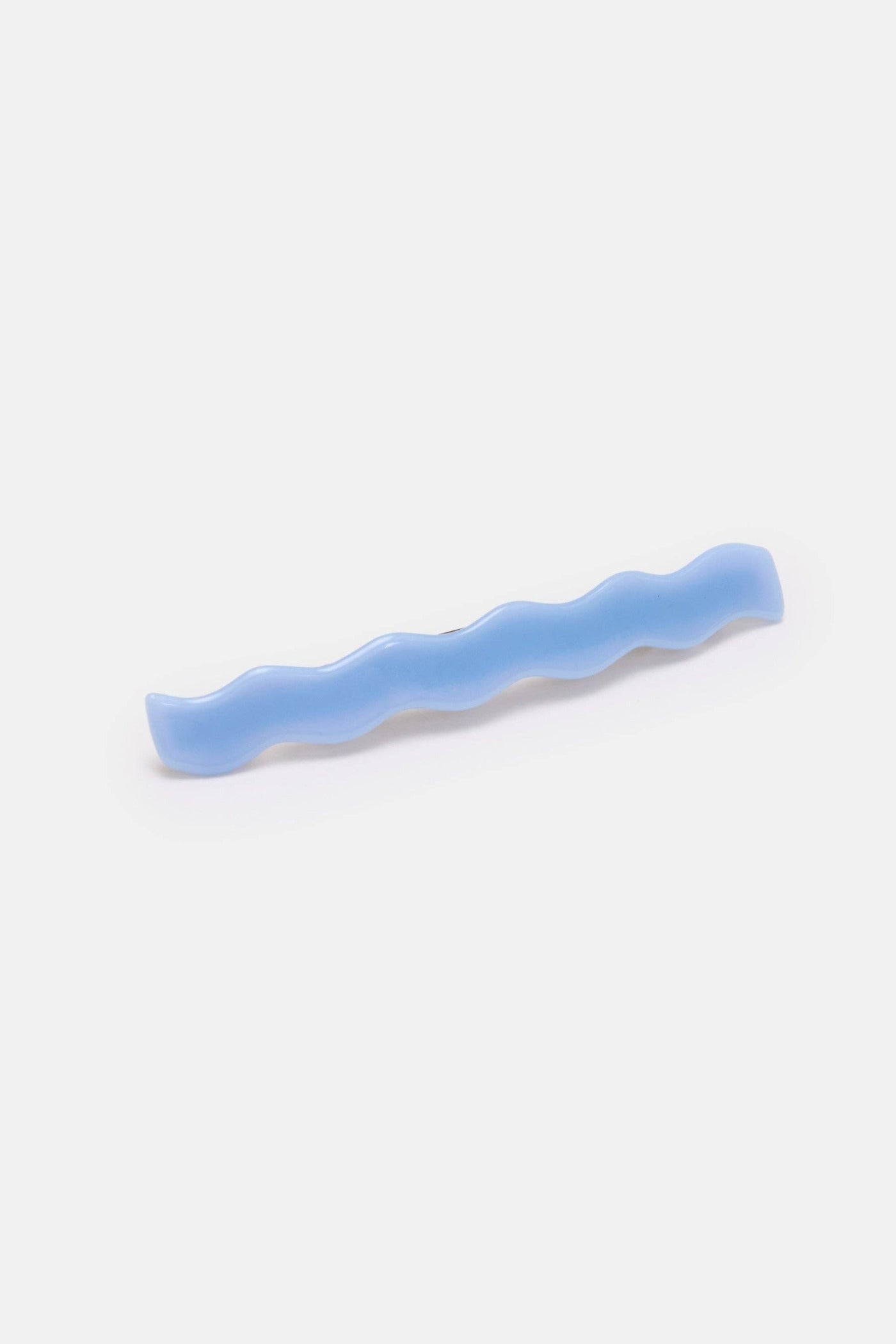 Periwinkle Skinny Wave Barrette by Chunks at Abacus Row Jewelry